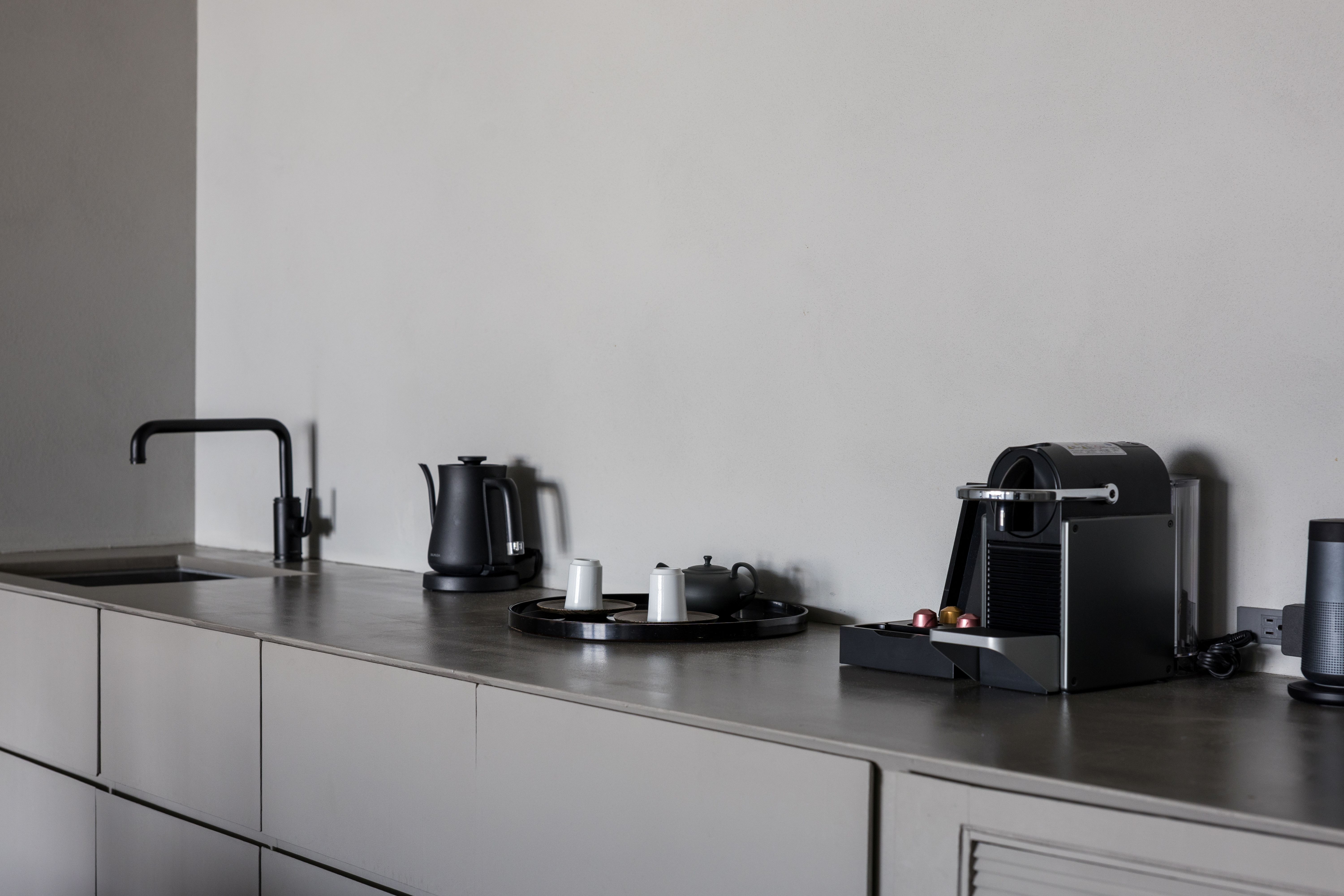 ダブルルーム鴨川ビュー　簡易キッチン