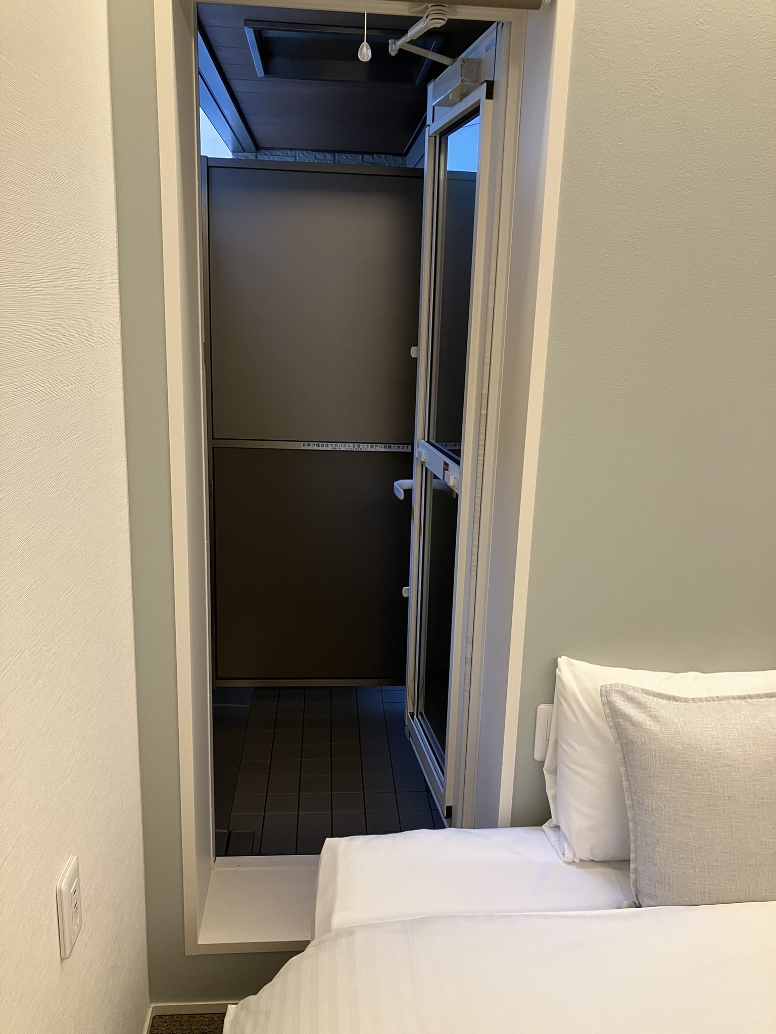 1号室系ベランダ