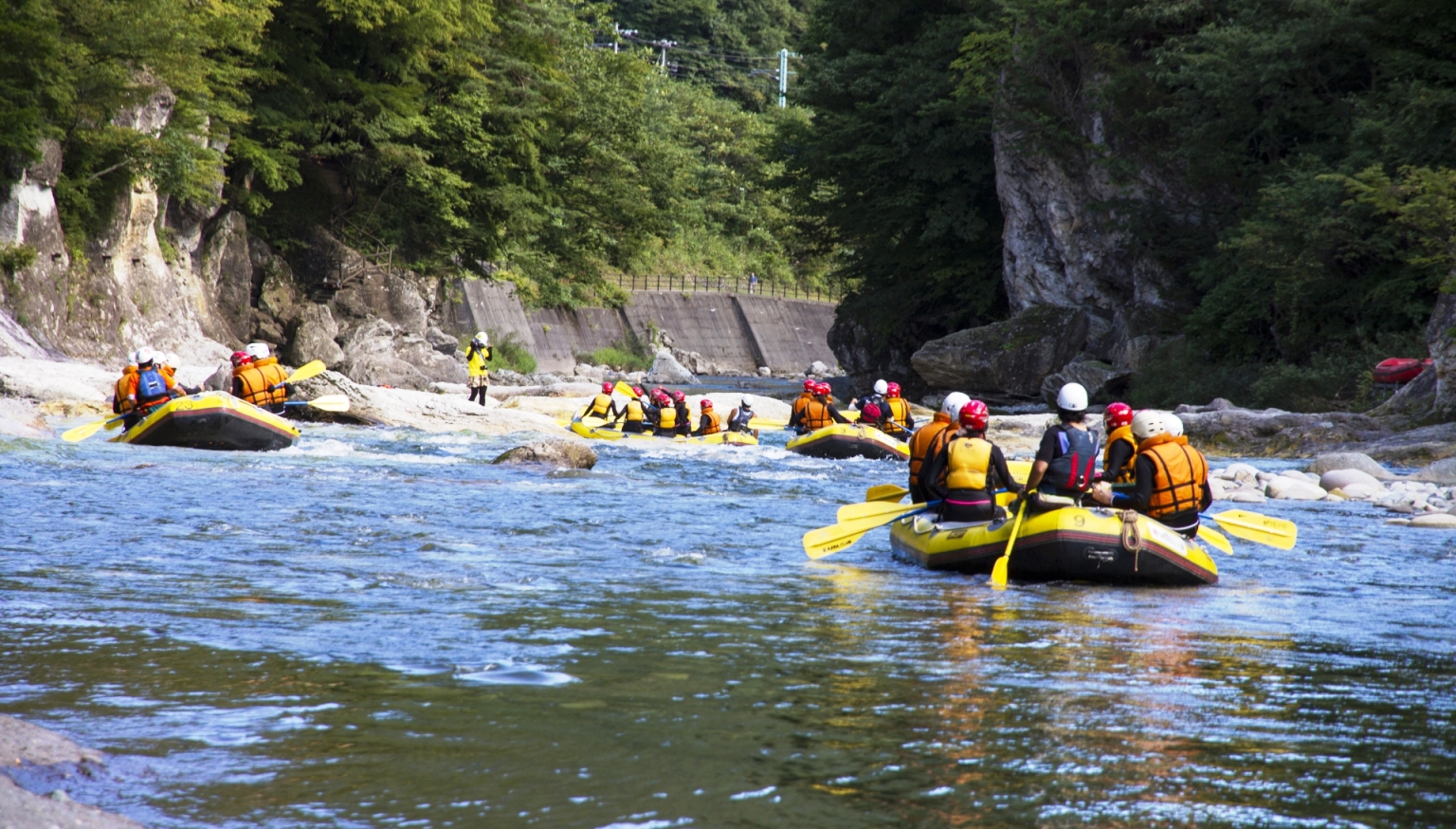 ＜ラフティング＞