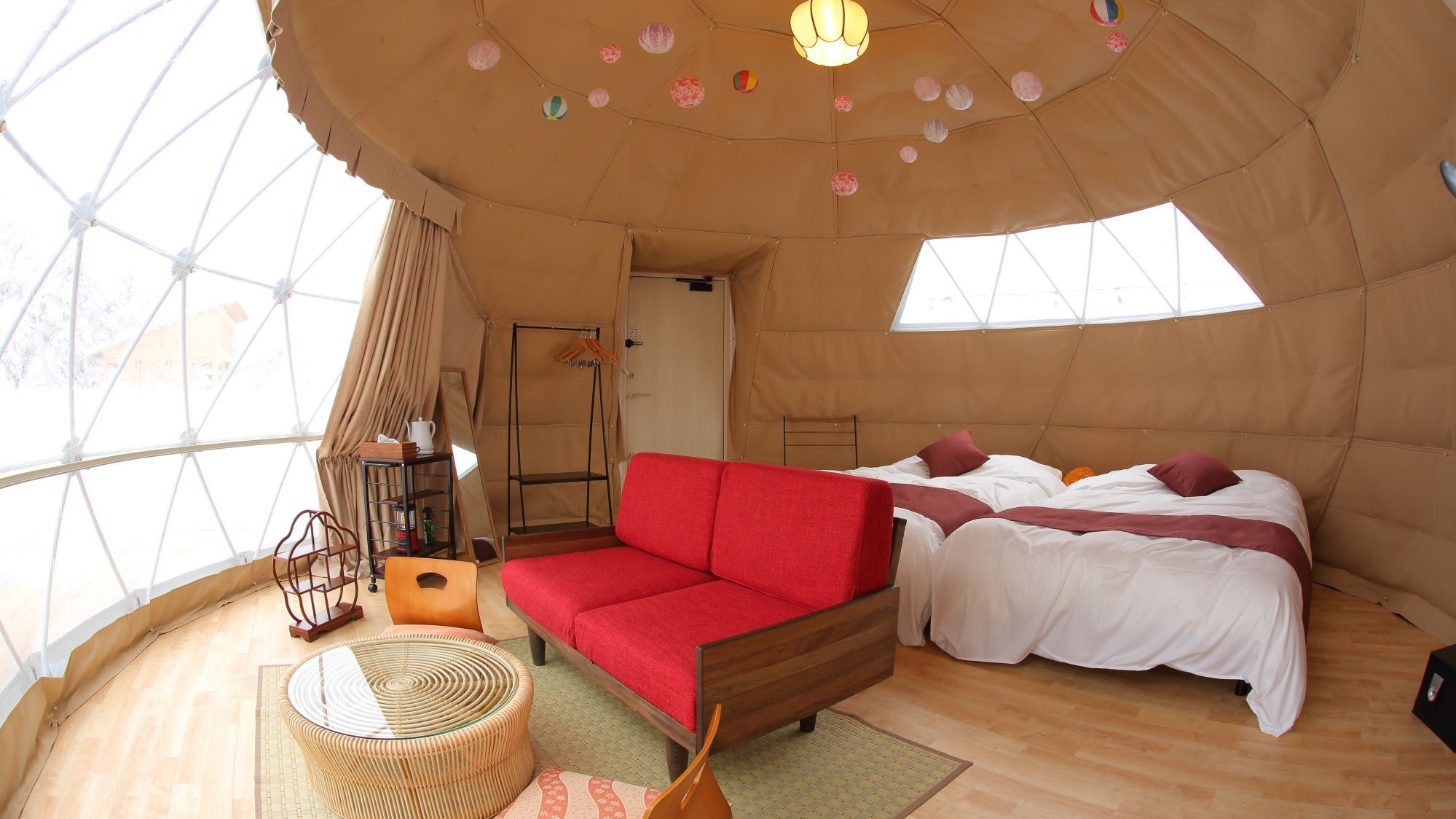 日本国山から日本をコンセプトとしたテント room "japan"