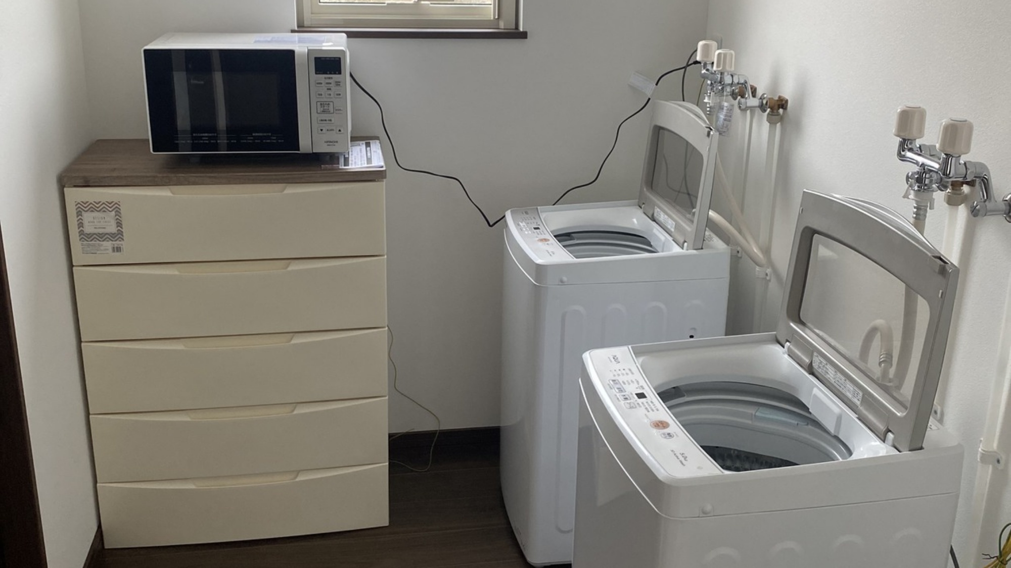 *館内設備/無料ランドリー、電子レンジ完備・ビジネス利用や長期滞在に便利