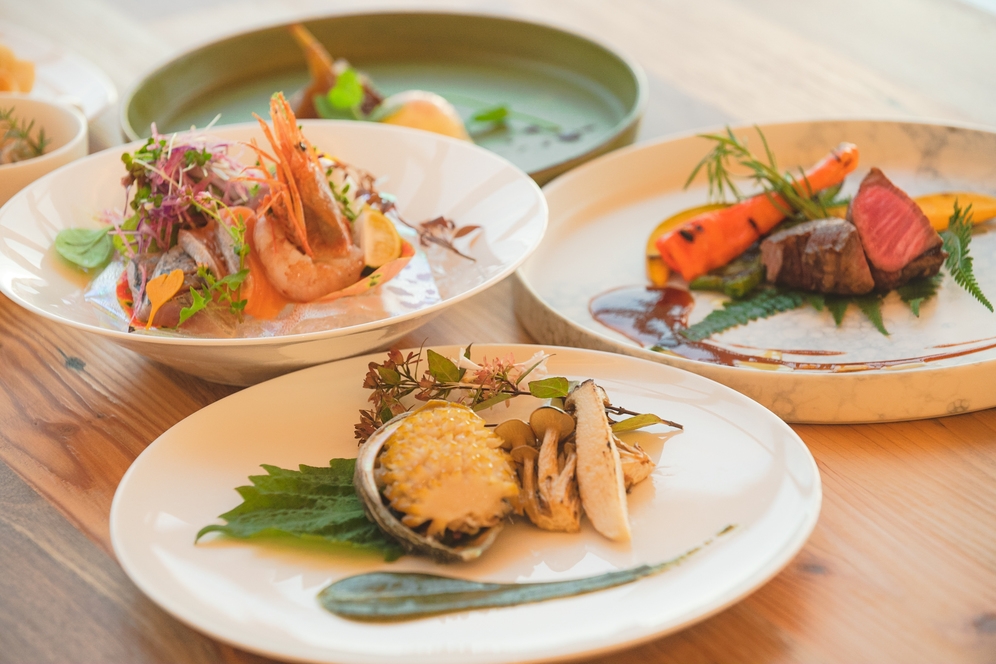 【期間限定★割引＆ポイント11倍】夕食はコース料理“なにもしない贅沢”/ペットフレンドリールーム