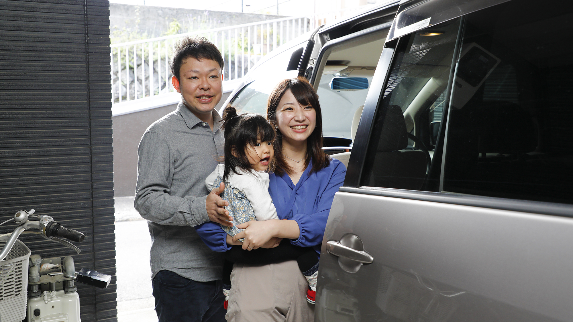 ガレージも完備！駐車場に悩まないのでご安心ください！