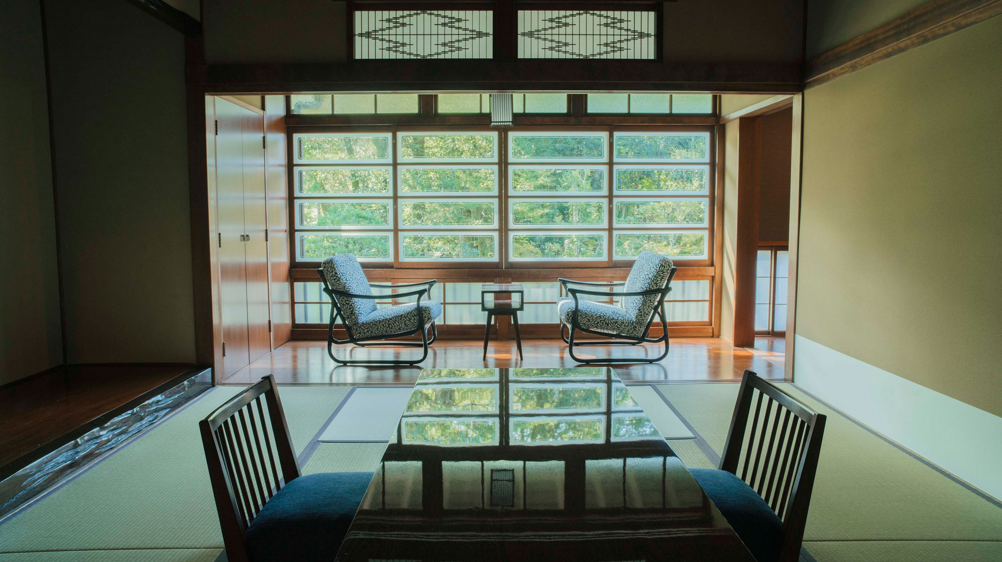 【竜胆】和室一間（お布団タイプ） 源泉かけ流し内湯