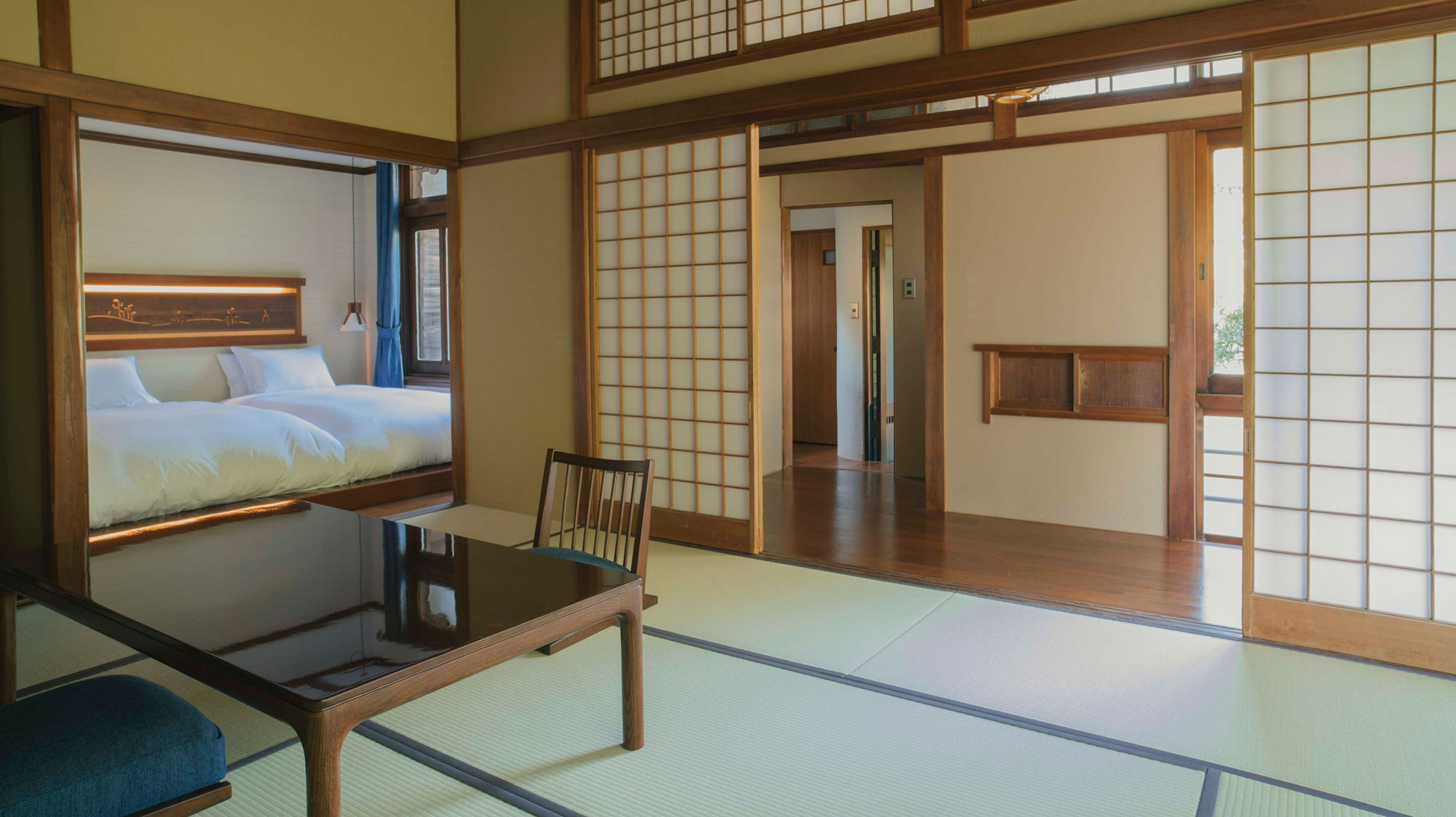 【早蕨】静寂な佇まいを愉しめる客室