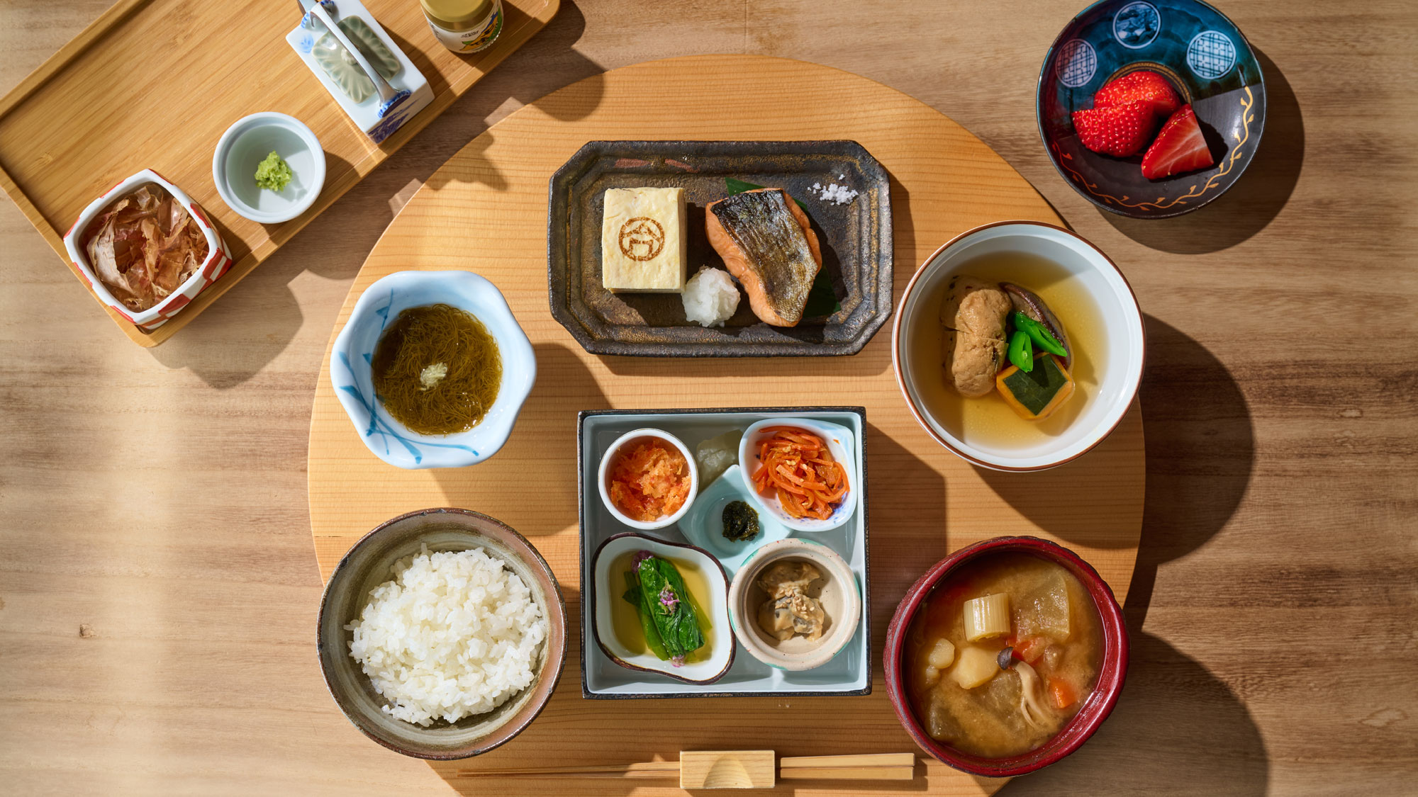 【朝食】心も体も喜ぶ新鮮で優しいお食事