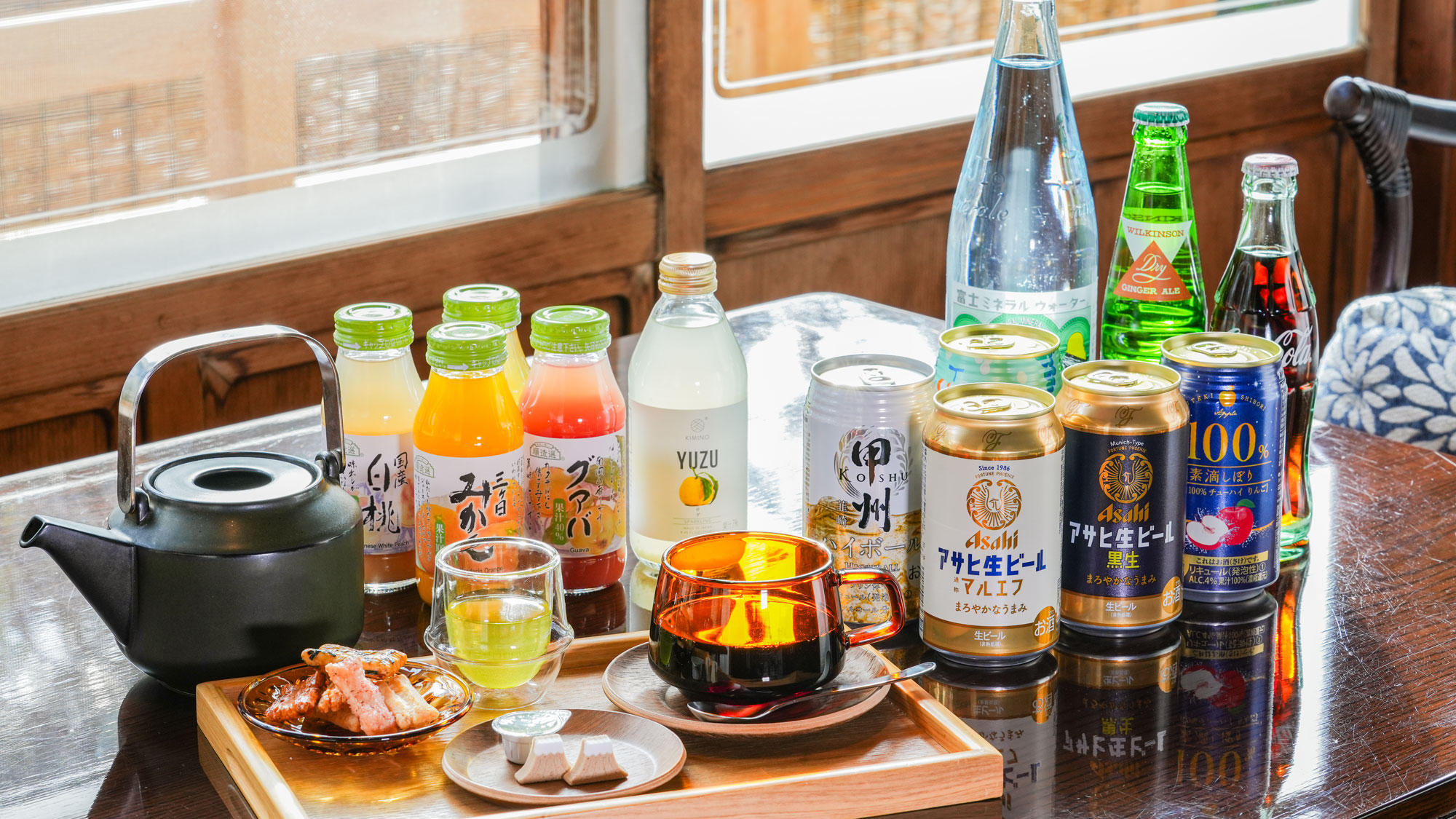 【石楠花】滞在中のお飲み物は全てオールインクルーシブ