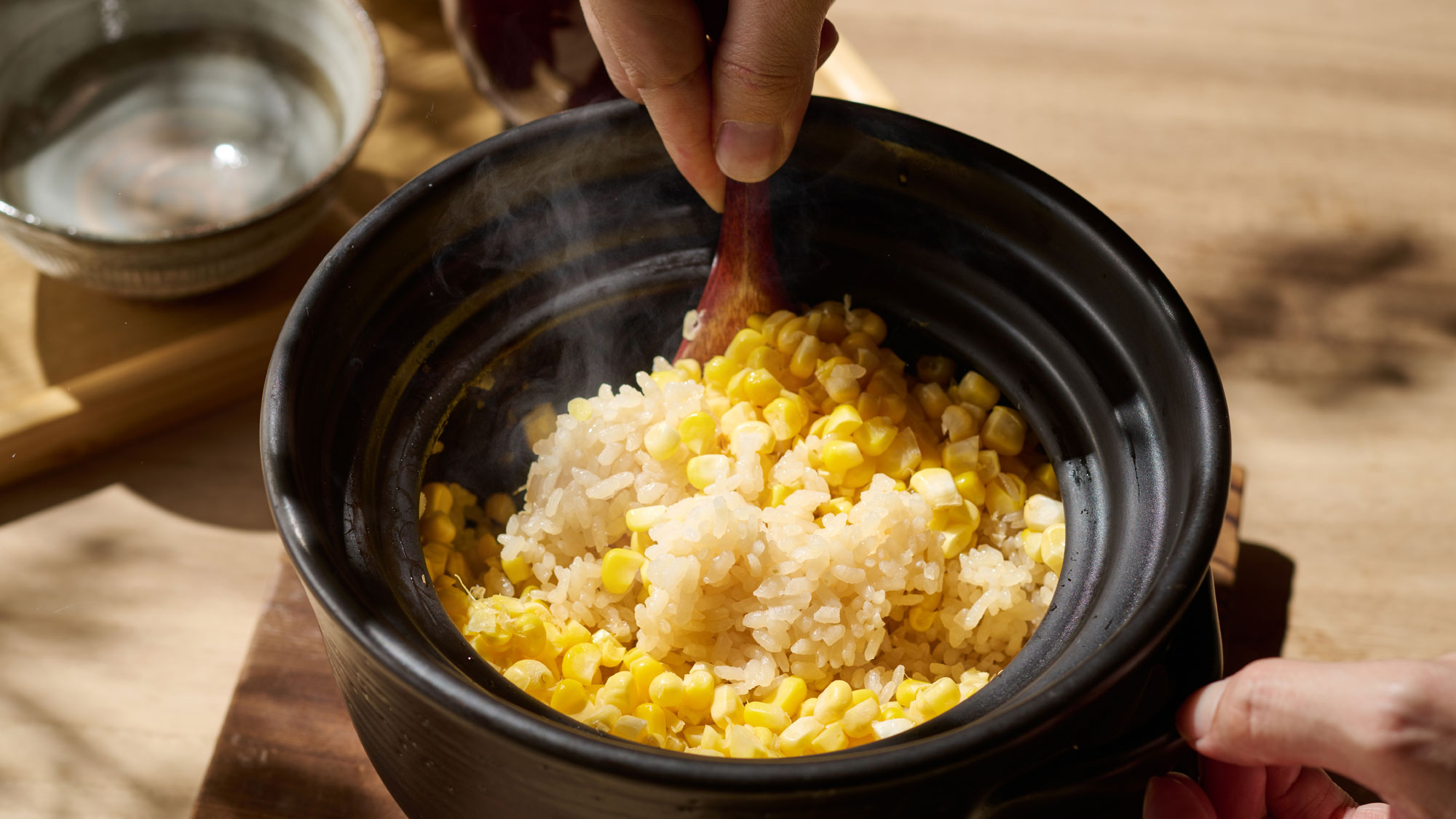 【夏の献立一例】天城自然農法米 玉蜀黍