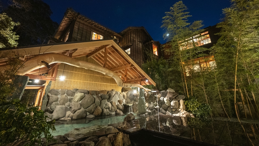 【石楠花】露天風呂とサウナを備えた1棟貸切でご利用いただけます