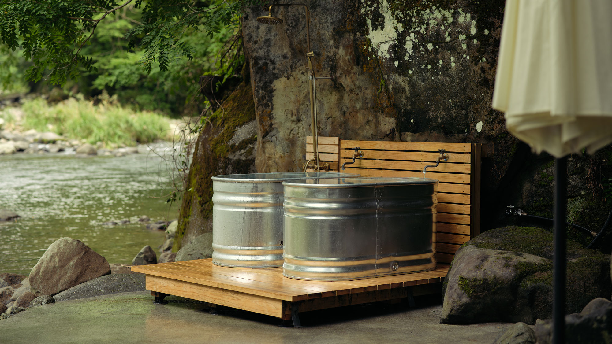 【バレルサウナ】野趣あふれるサウナ浴をご体験いただけます。