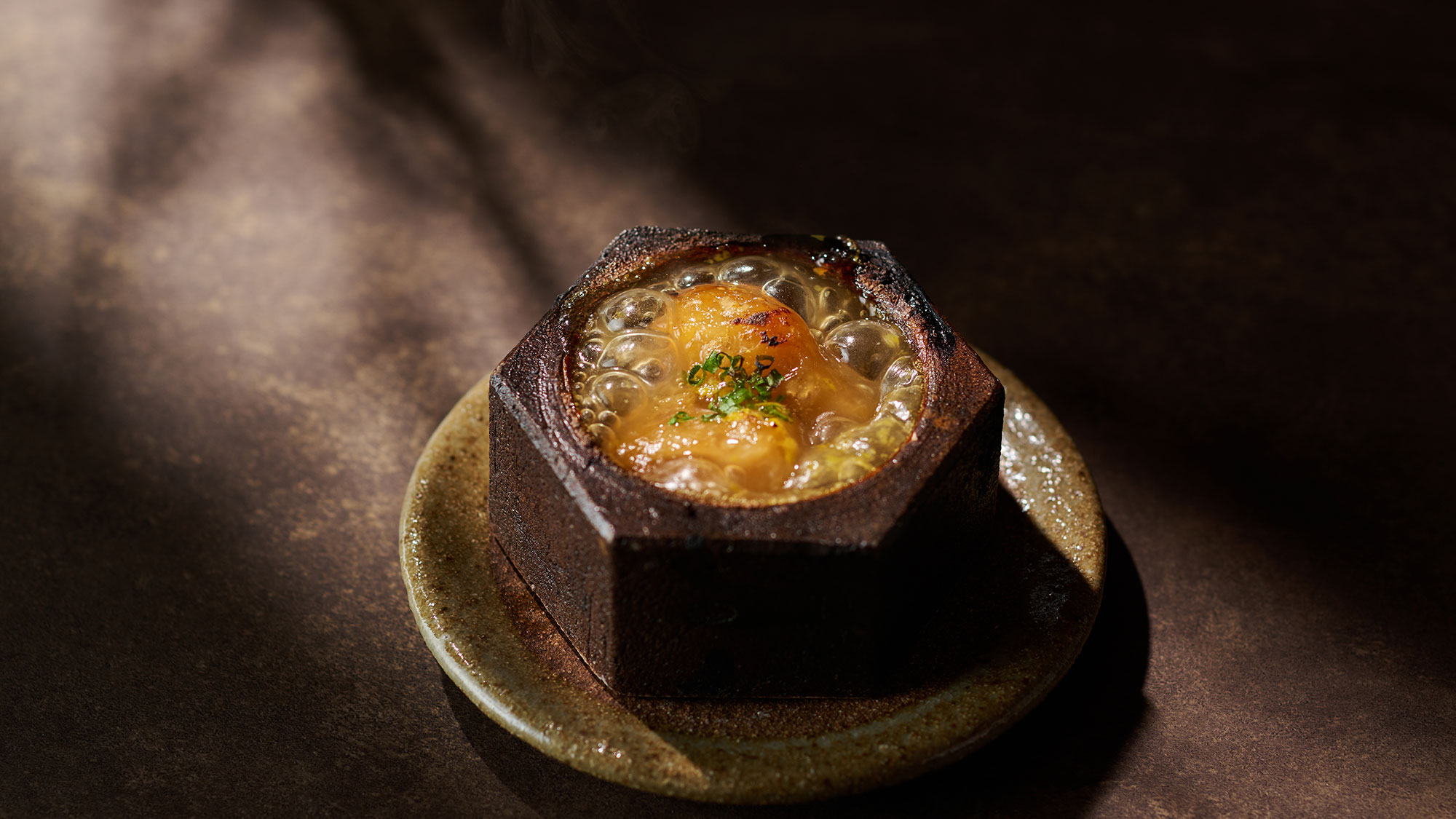 【冬の献立一例】海老芋 黄柚子 生姜餡