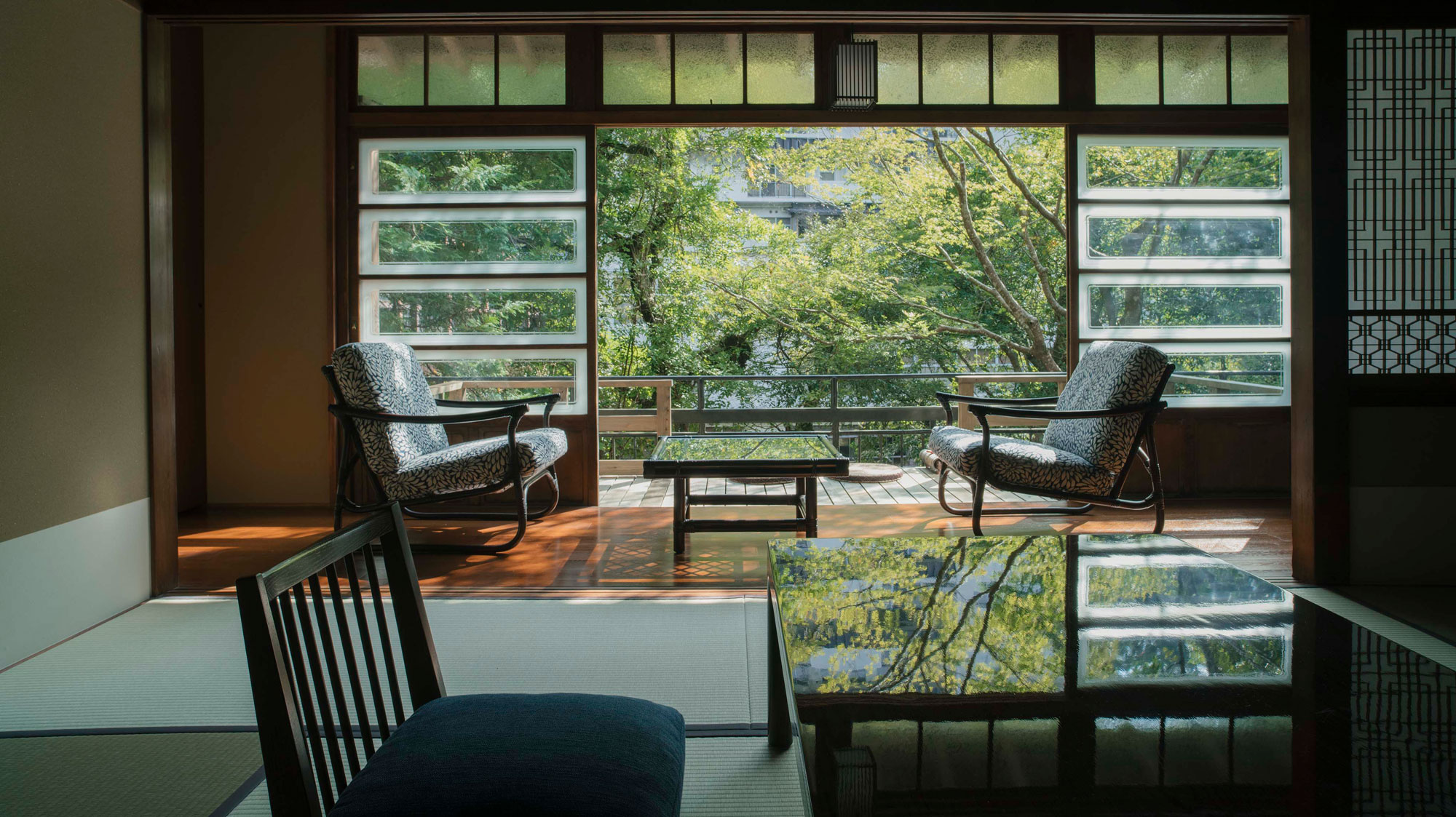 【茜】和室一間（お布団タイプ） 源泉かけ流し内湯