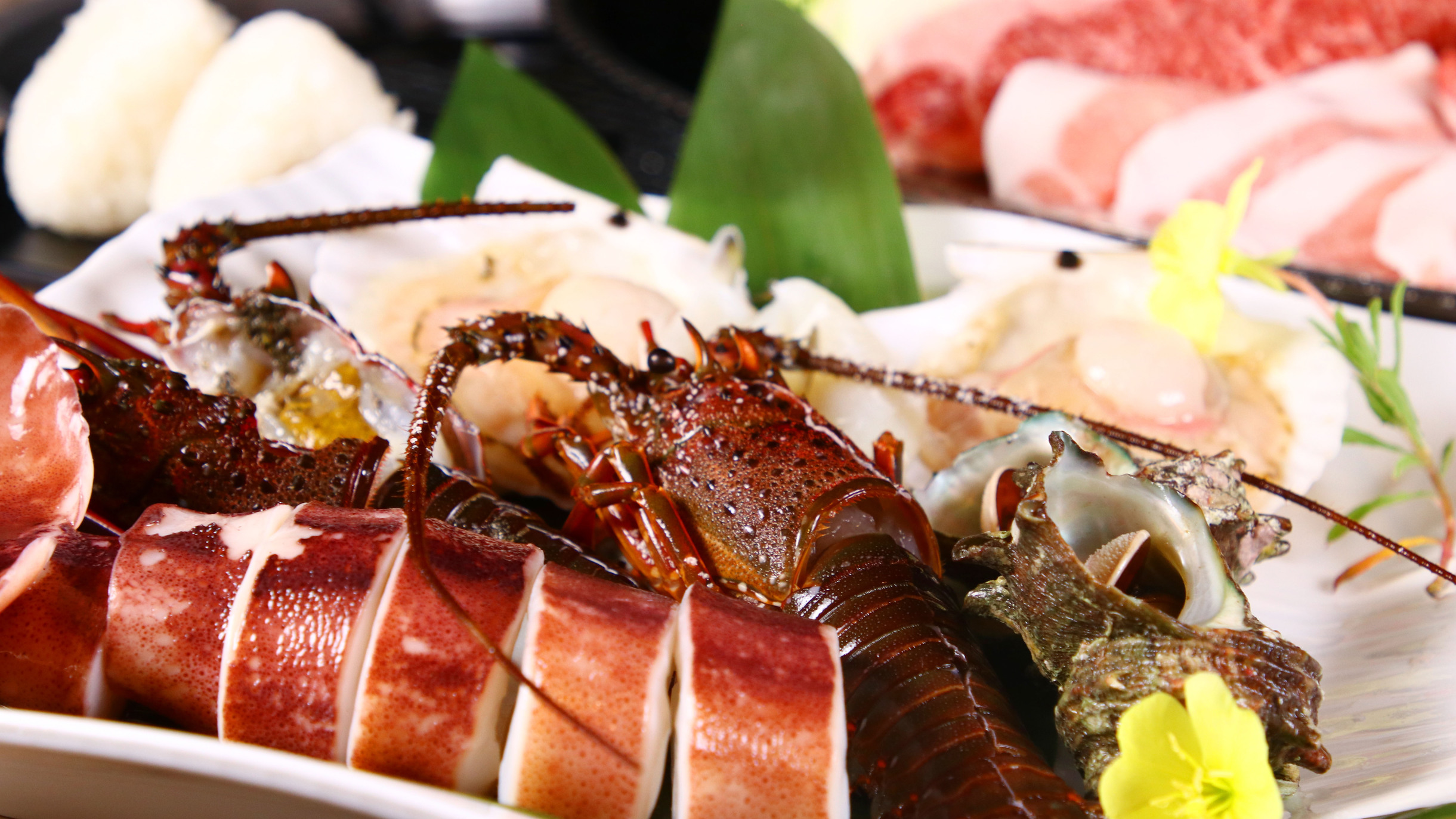 グレードアップBBQ◆ 伊勢海老＆海鮮＆黒毛和牛＆季節野菜　[GP2食付]