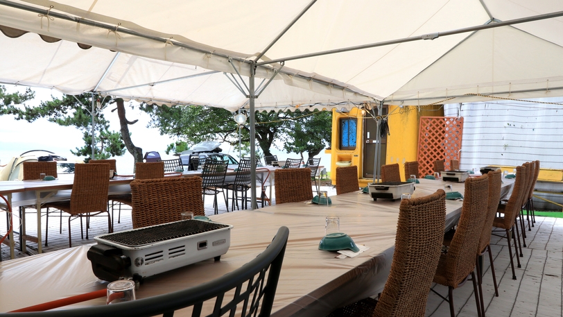 【BBQ×湖水浴】〈琵琶湖まで徒歩1分〉国産牛＆野菜で贅沢バーベキュー♪絶景の湖で夏の思い出づくり♪