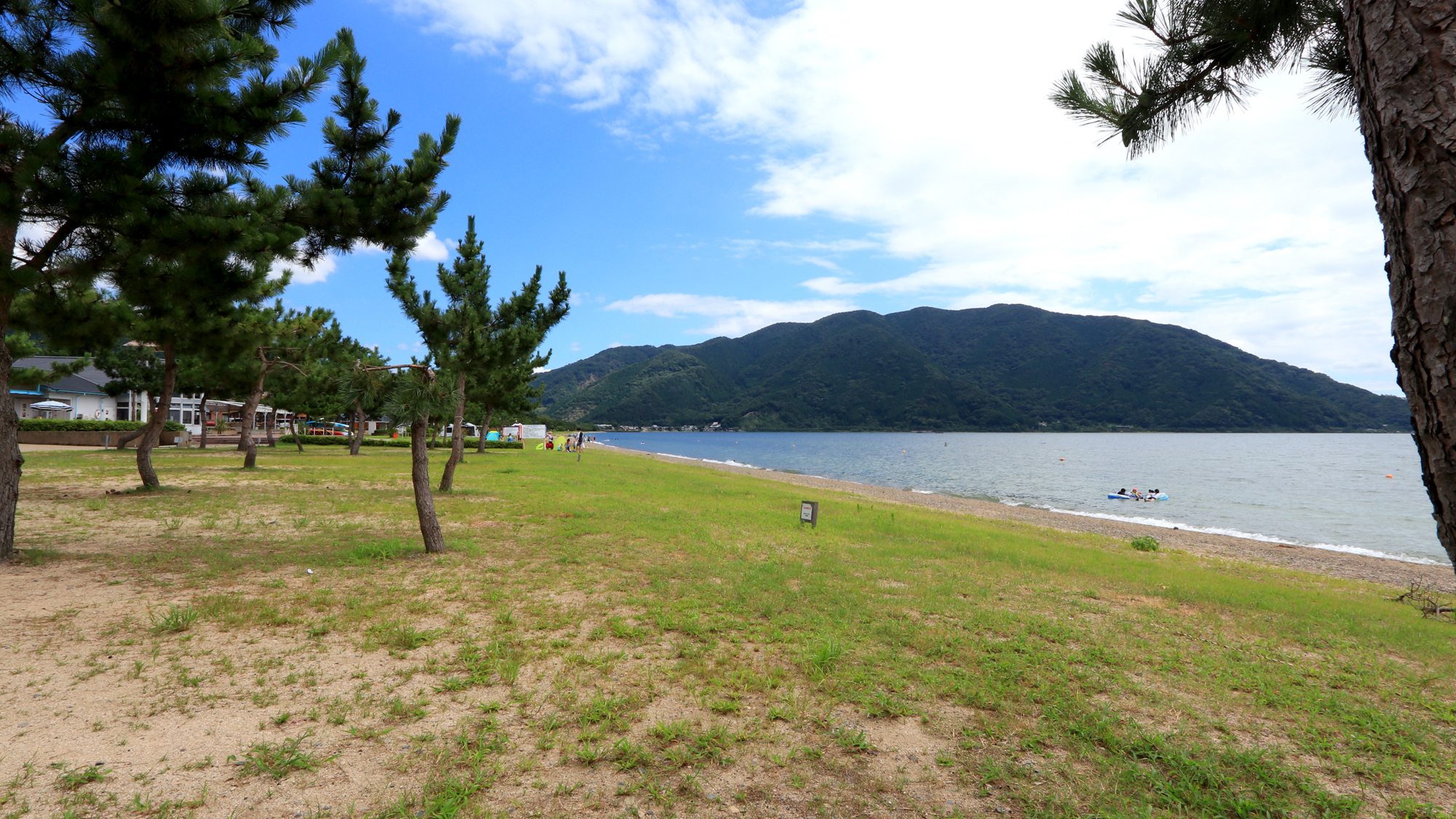 【琵琶湖】マキノサニービーチまで直通です