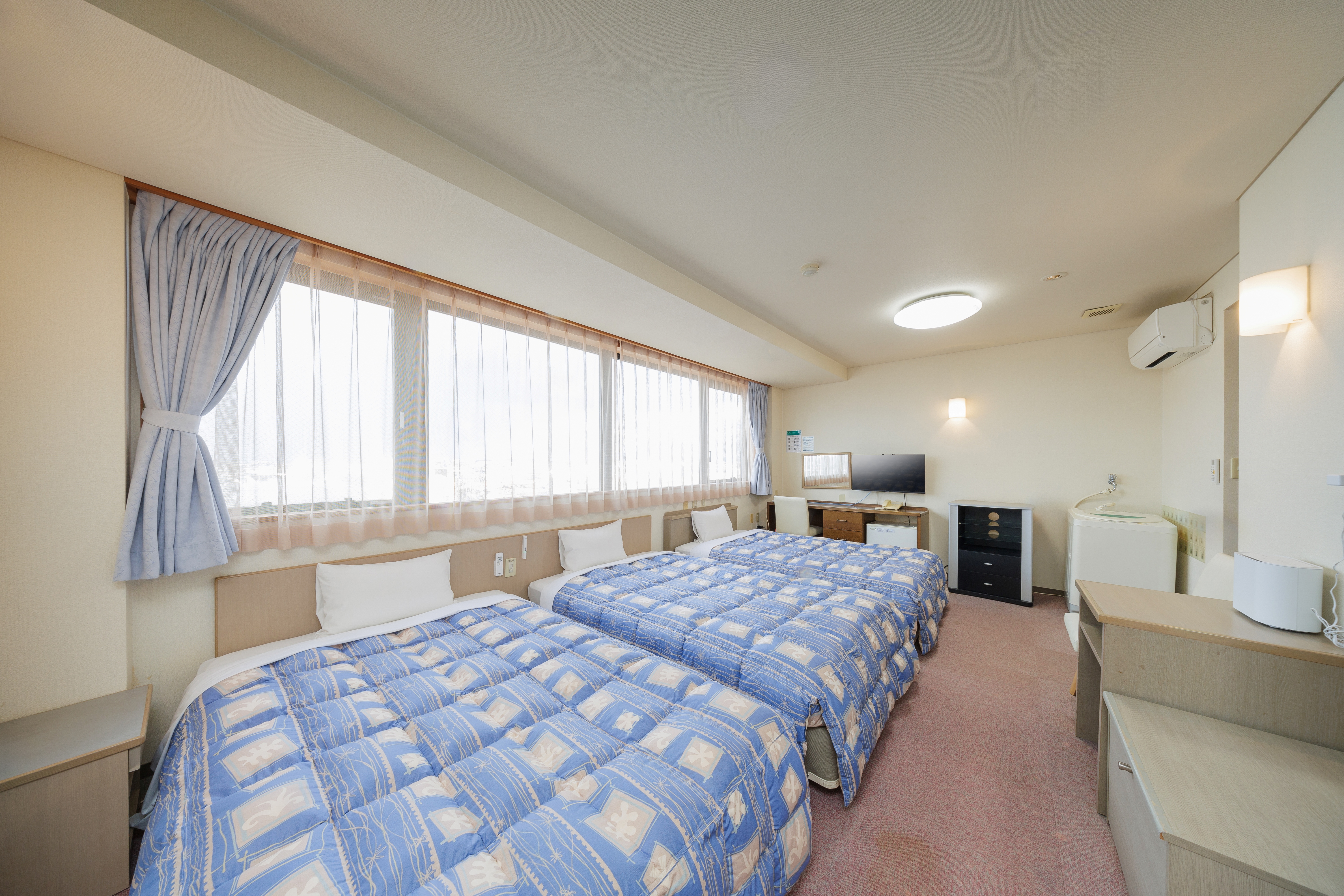 別館トリプルルーム◆広さ：18平米◆ベッド幅：120cm