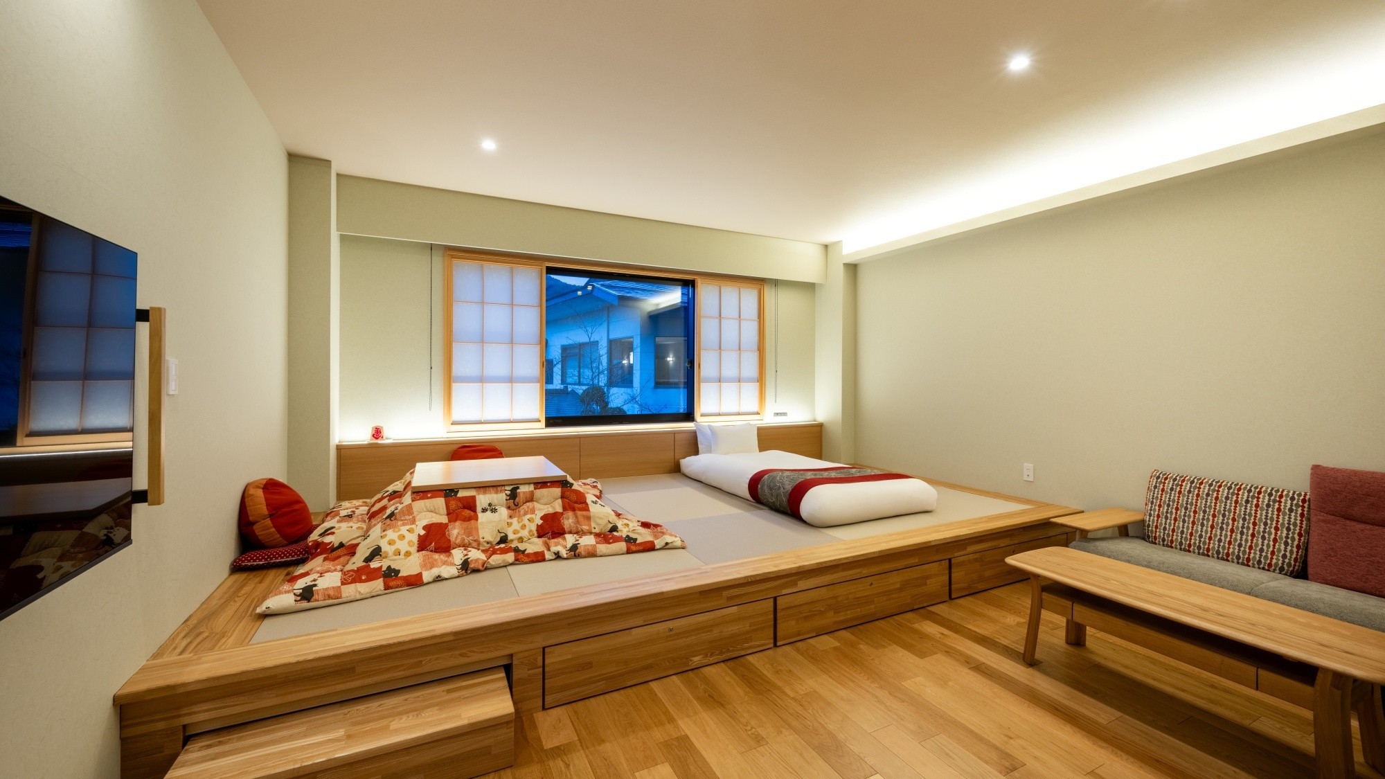 【リニューアル西館客室】＜冬＞一部客室ではこたつをご用意