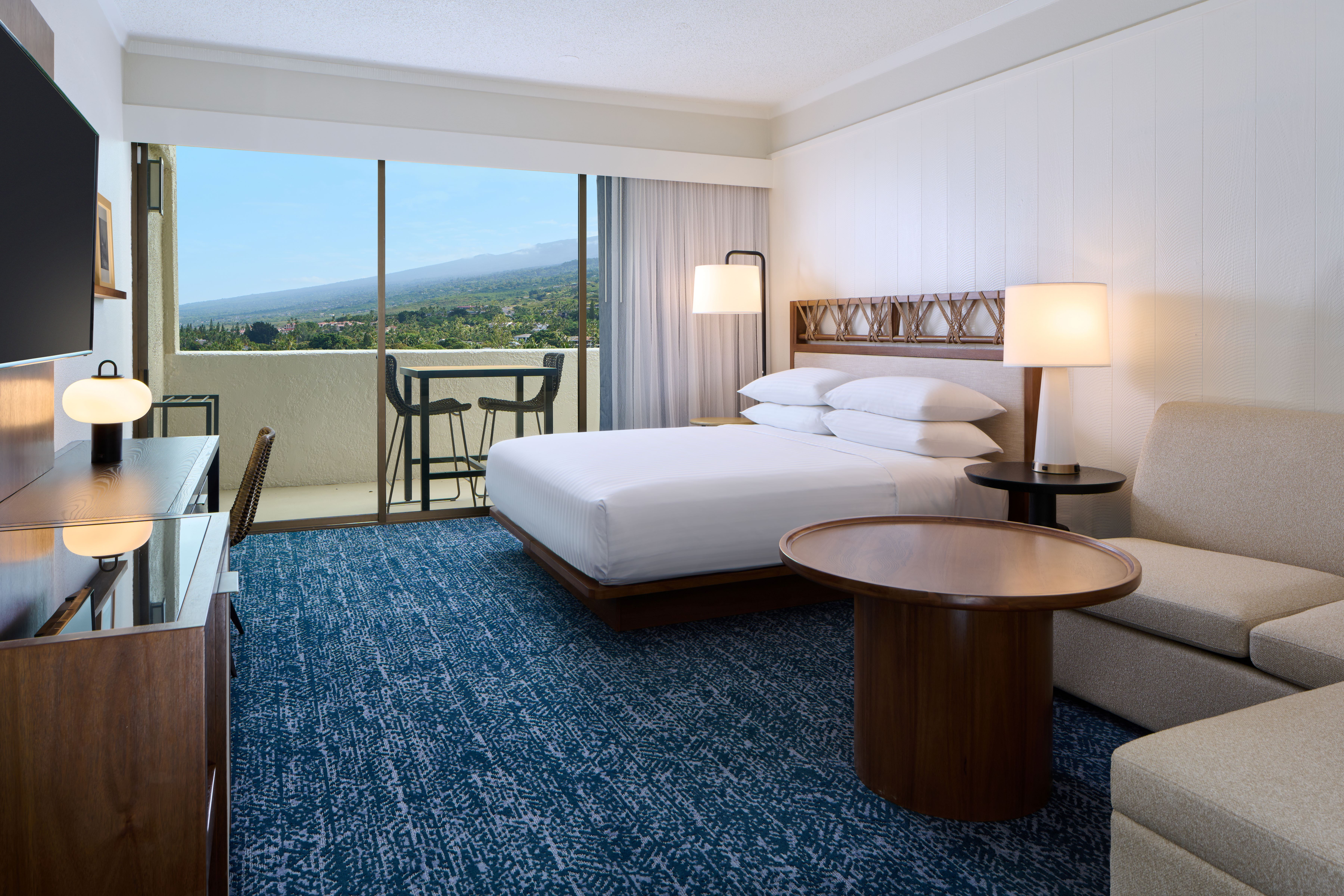 パーシャルオーシャンビュー キングベッド1台 一例