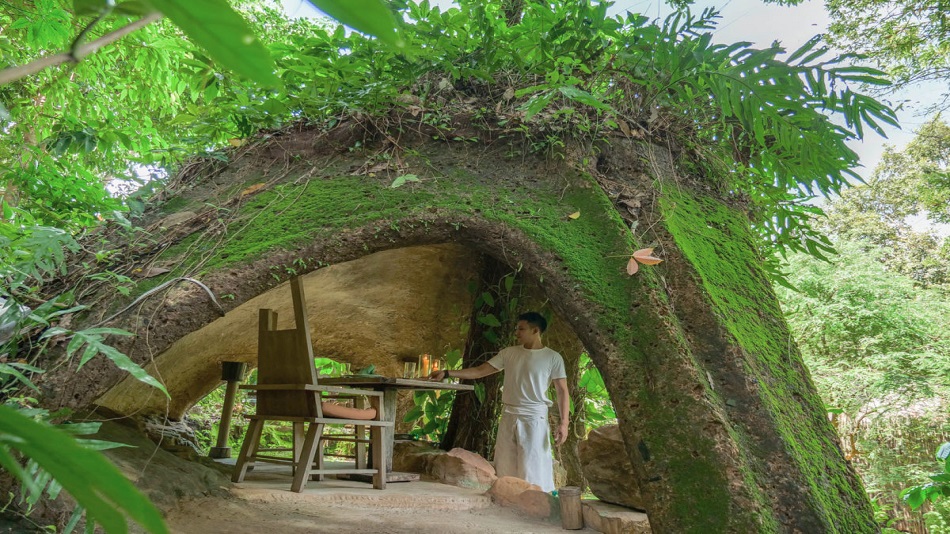 Mushroom Cave ランチ