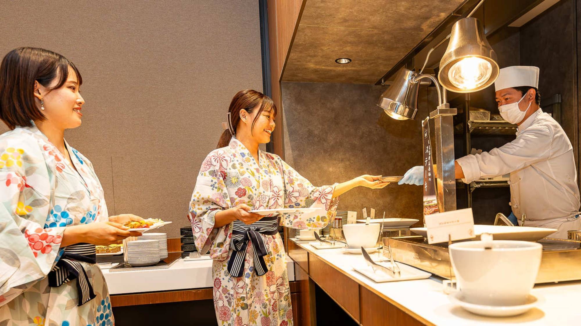 【かに食べ放題／ビュッフェ】栃木県産の季節に沿った食材をふんだんに使った和洋中ビュッフェ＜2食付＞