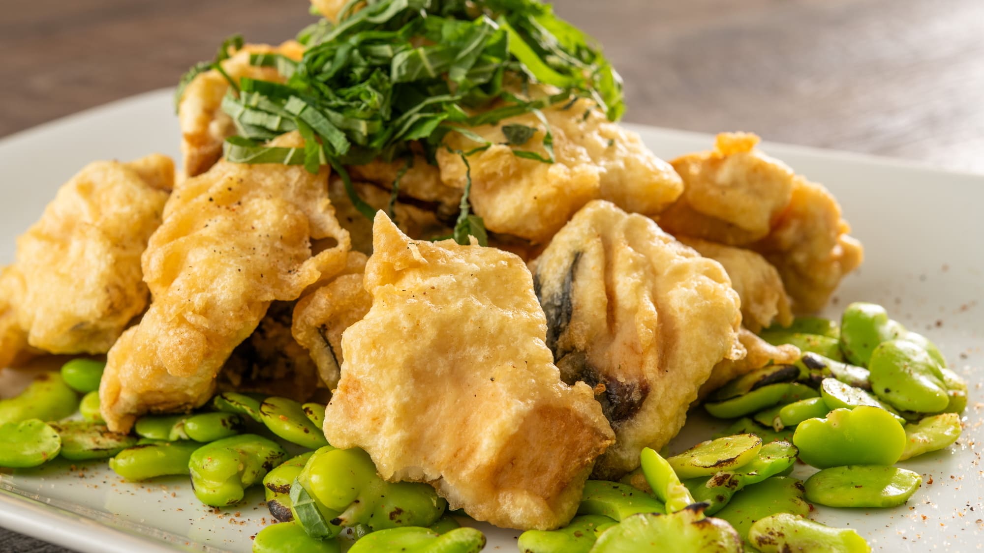 【夕食ビュッフェ】3/20～春メニュー 鰆のフリット栃木産えごま風味