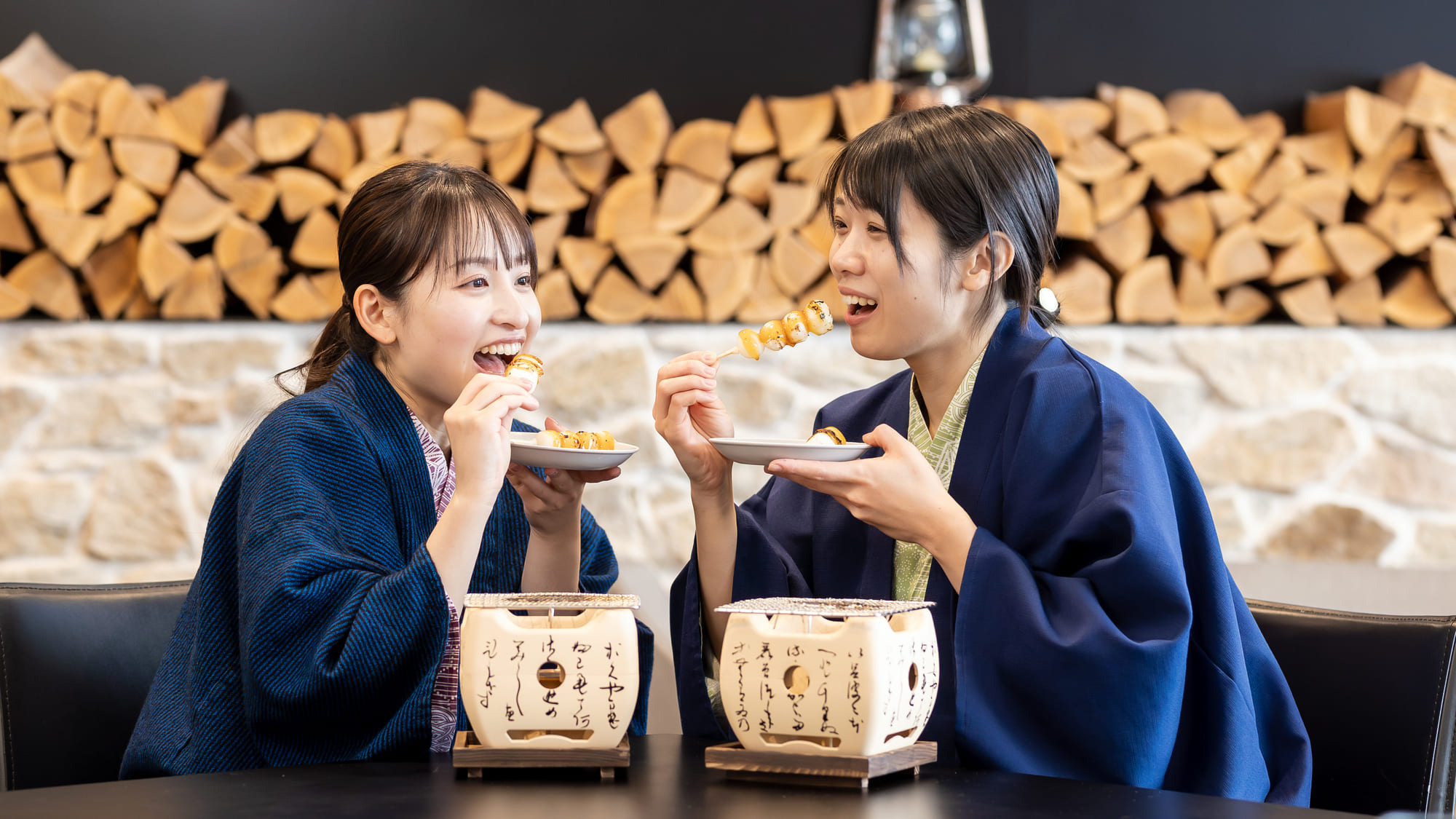 セルフ焼きみたらし団子をぜひ体験してください！