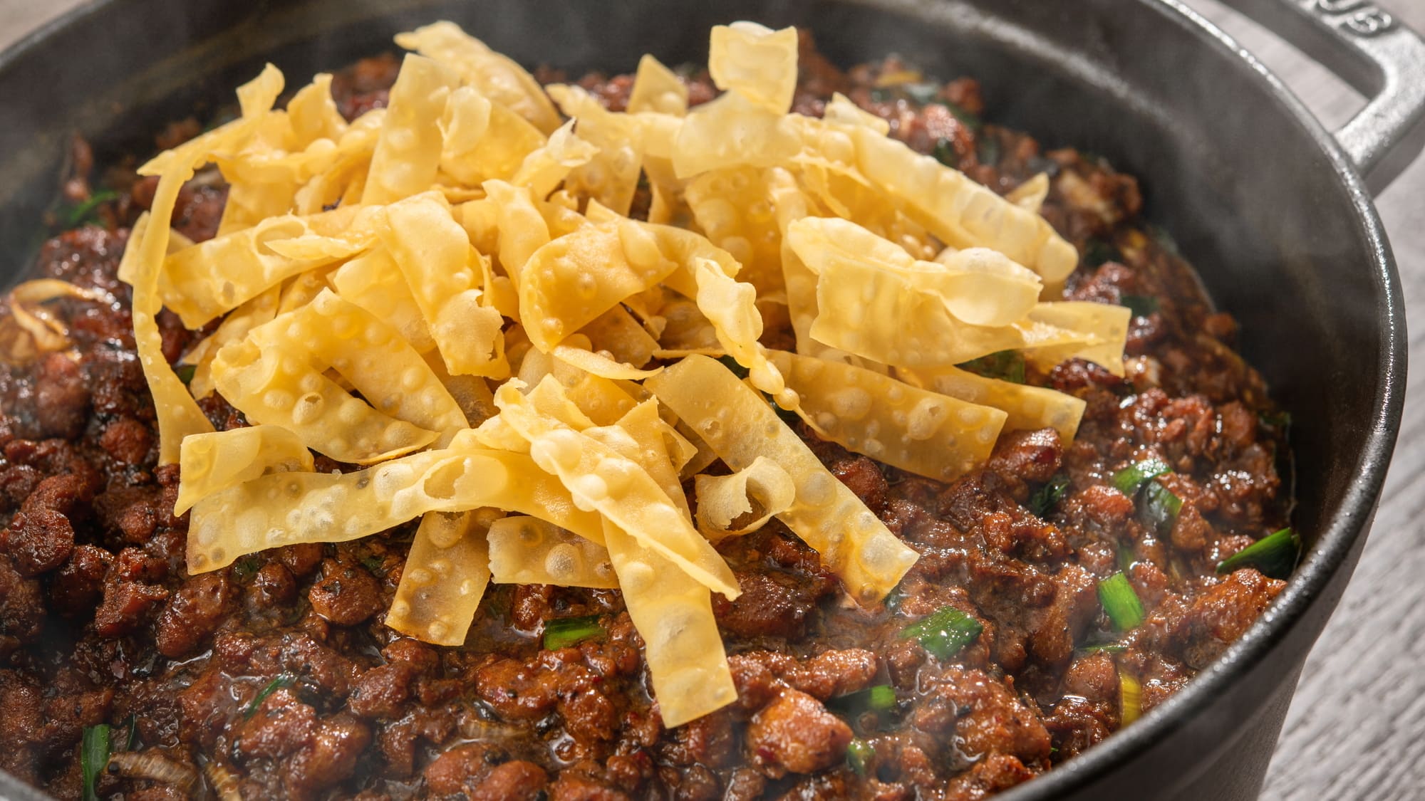 【夕食ビュッフェ】3/20～春メニュー 日光豆腐と鹿沼産ニラのマーボー