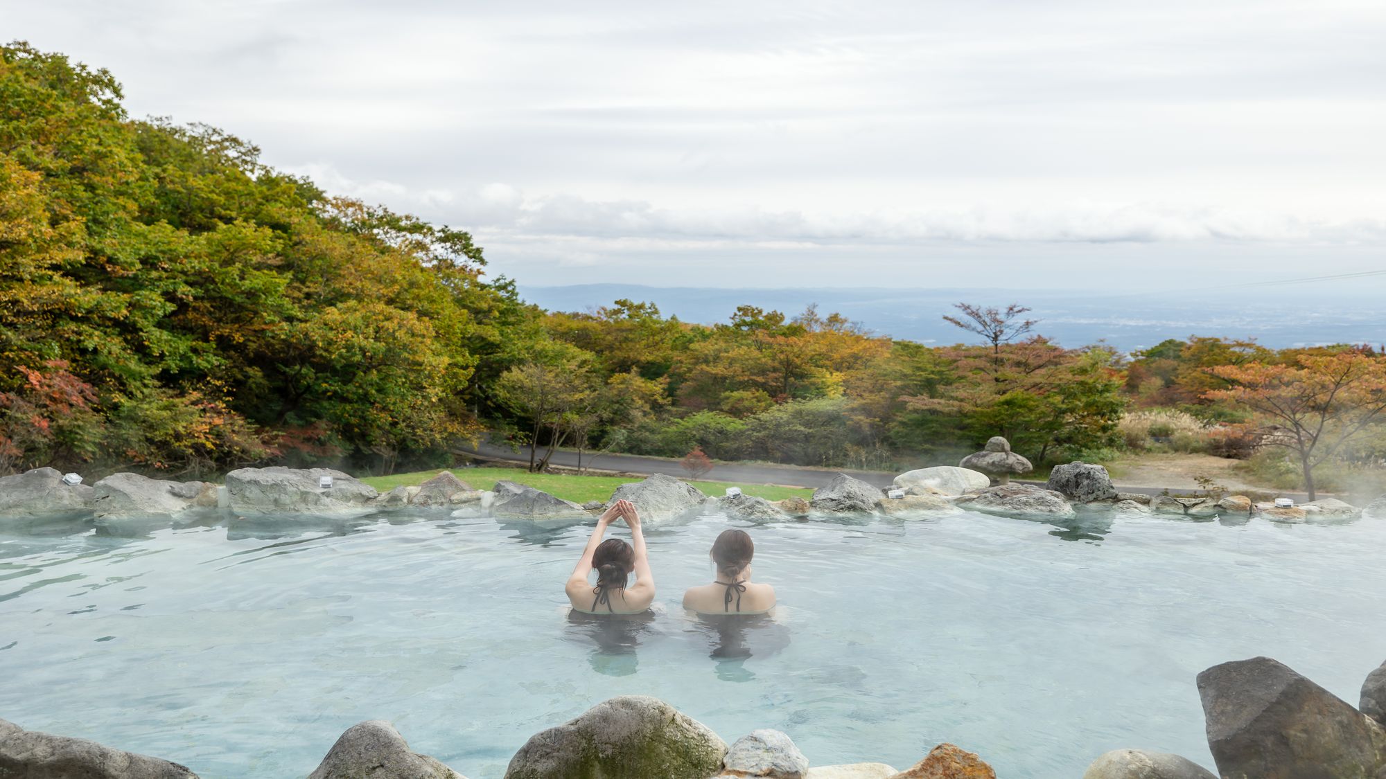 天空露天プール（大露天風呂）