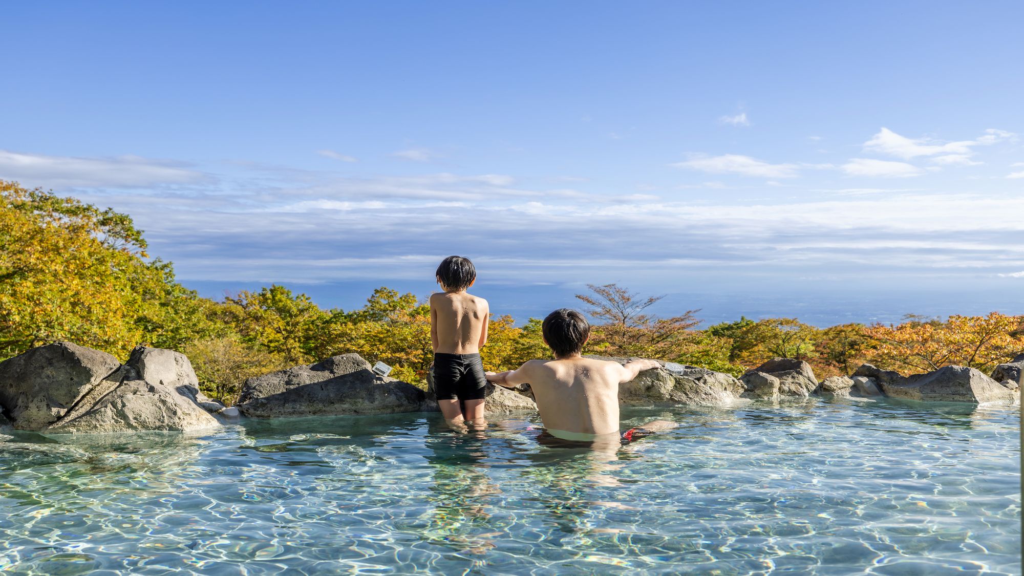 天空露天プール（大露天風呂）