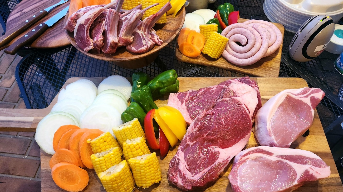 ★1日1組限定！最高BBQ★泊りはホテルだからグビグビ飲める♪贅沢お肉＆海鮮が沢山！