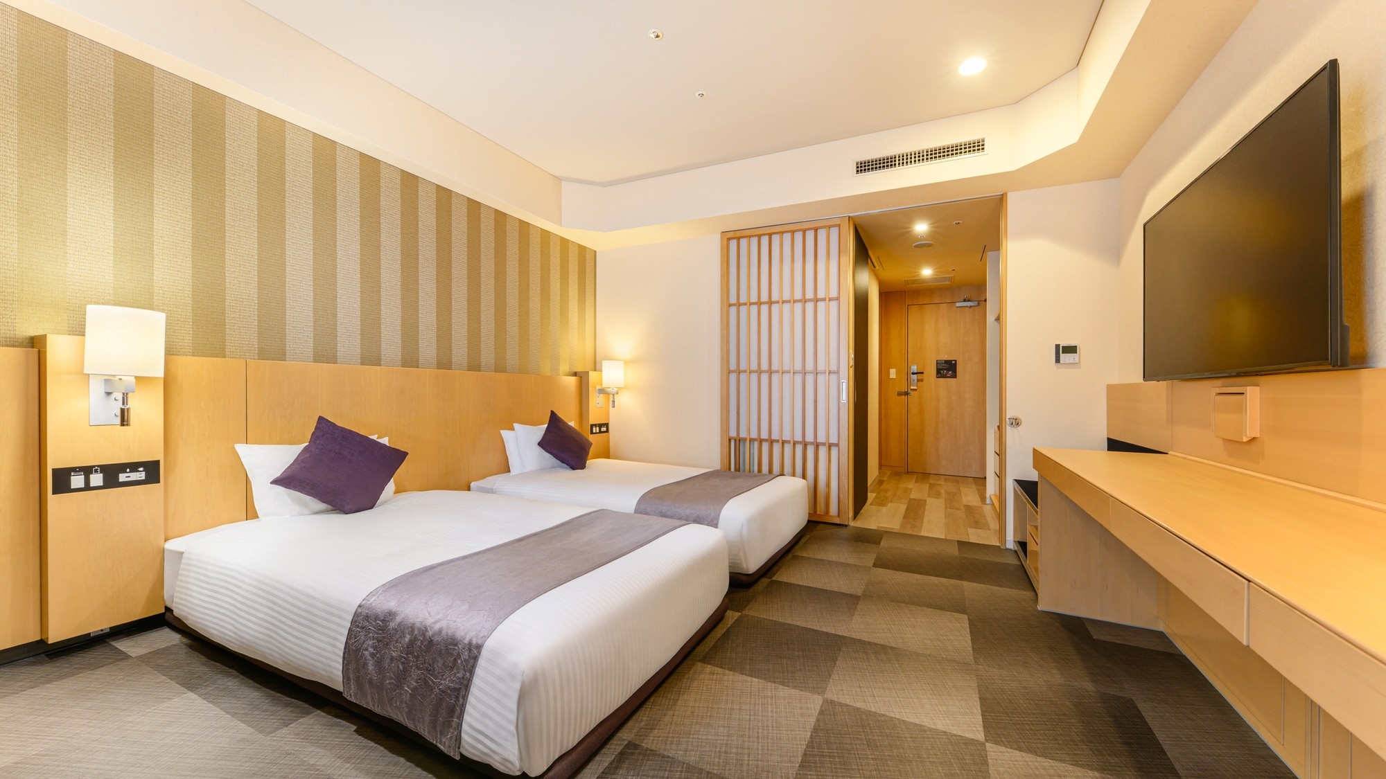 ローベッドルーム（ツイン）