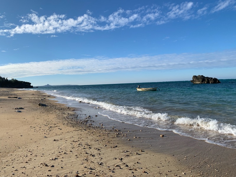 海まで歩いて1分