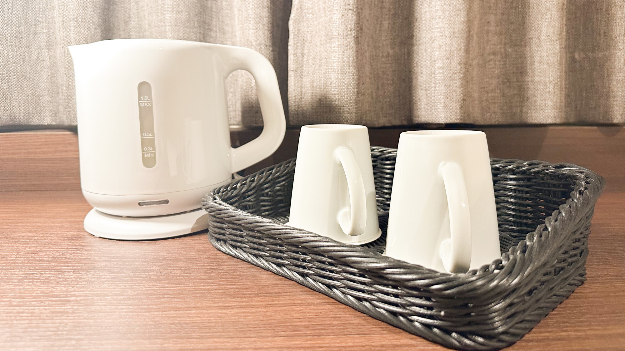 【客室】ケトル・マグカップ