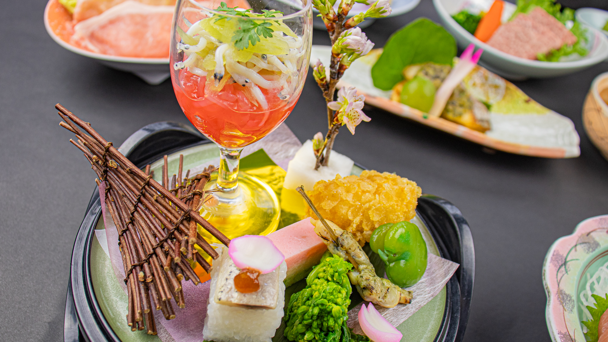 2026年3月4月《お献立一例》前菜♪