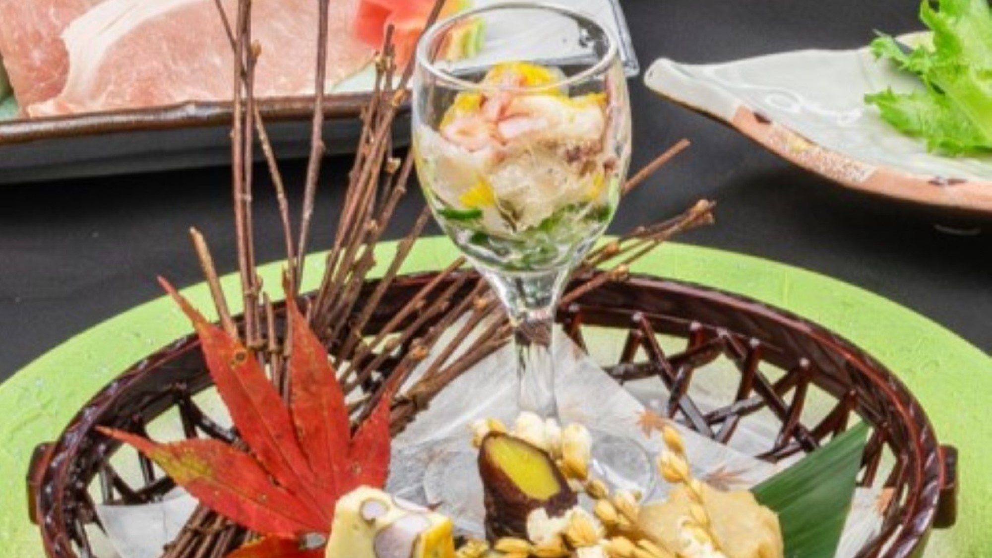 2025年9月10月《お献立一例》前菜♪