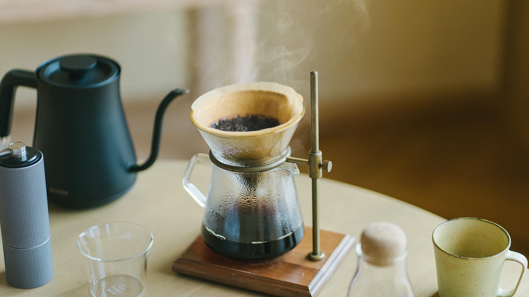 ［湖邸 -Kotei-］地元焙煎家「山香社」さんから届くオリジナル珈琲。