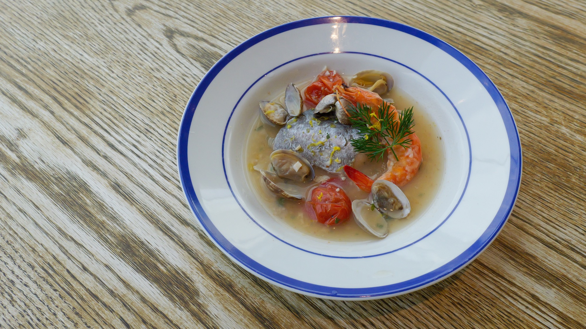 鰆のアクアパッツァ