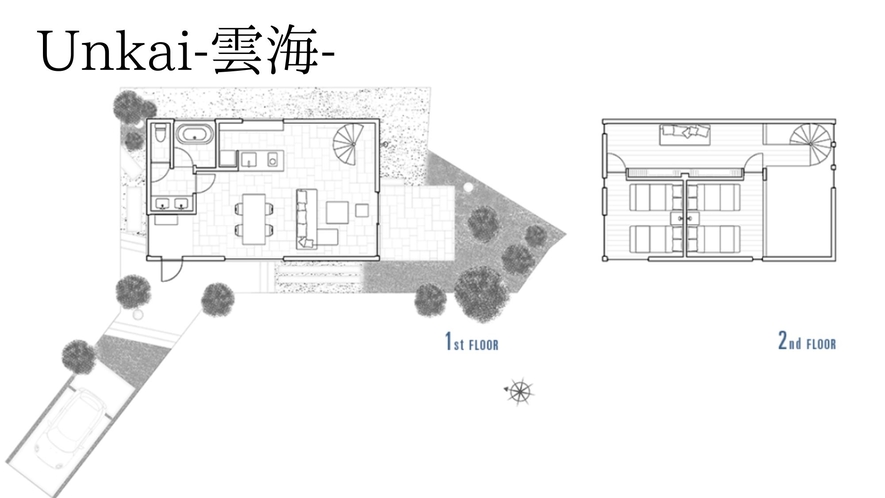 〈Unkai-雲海-〉施設間取り図