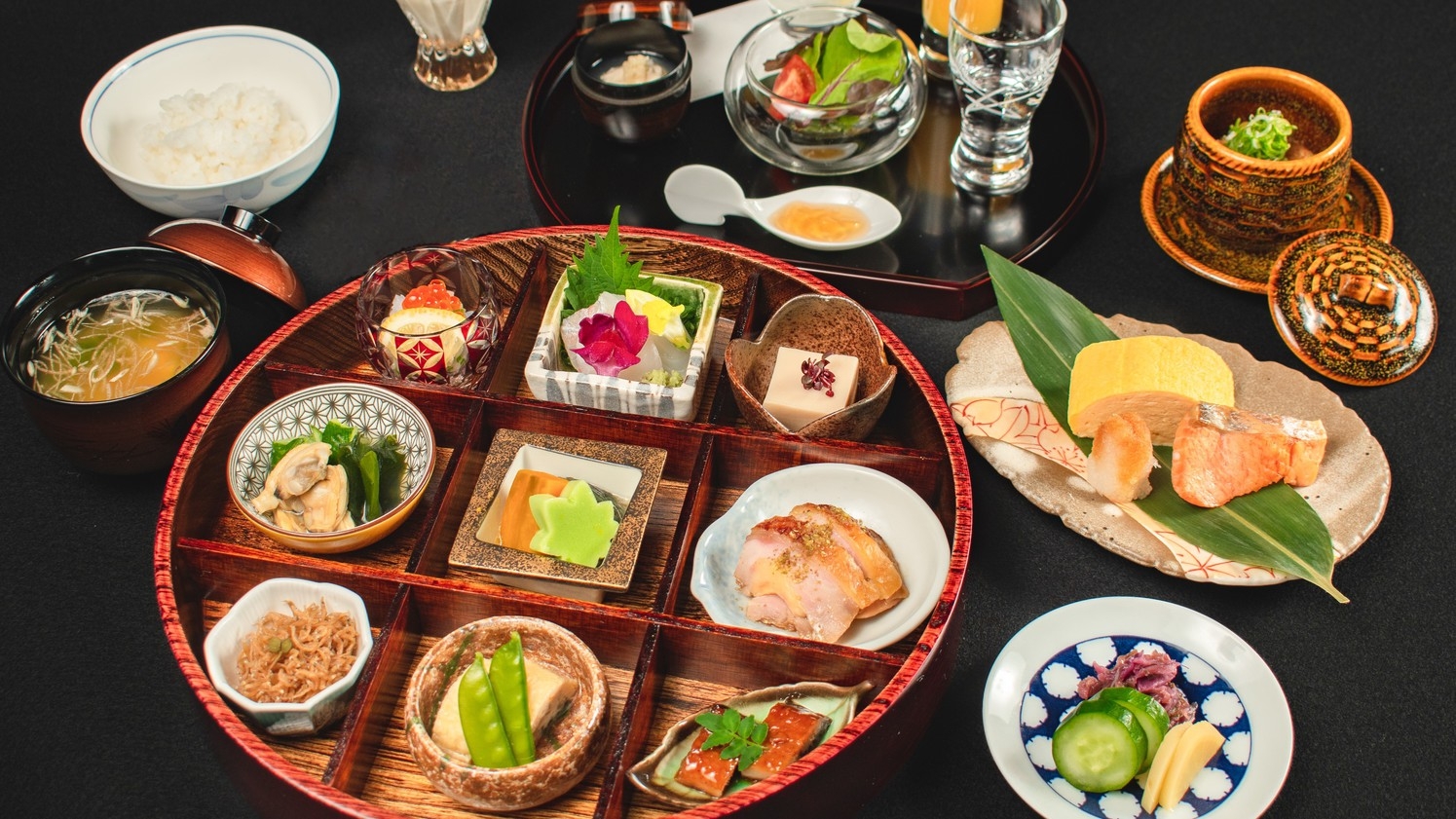【LUXDAYSセール】〜四季折々の京料理〜京の朝ごはんを、京懐石のレストランで贅沢に【朝食付き】