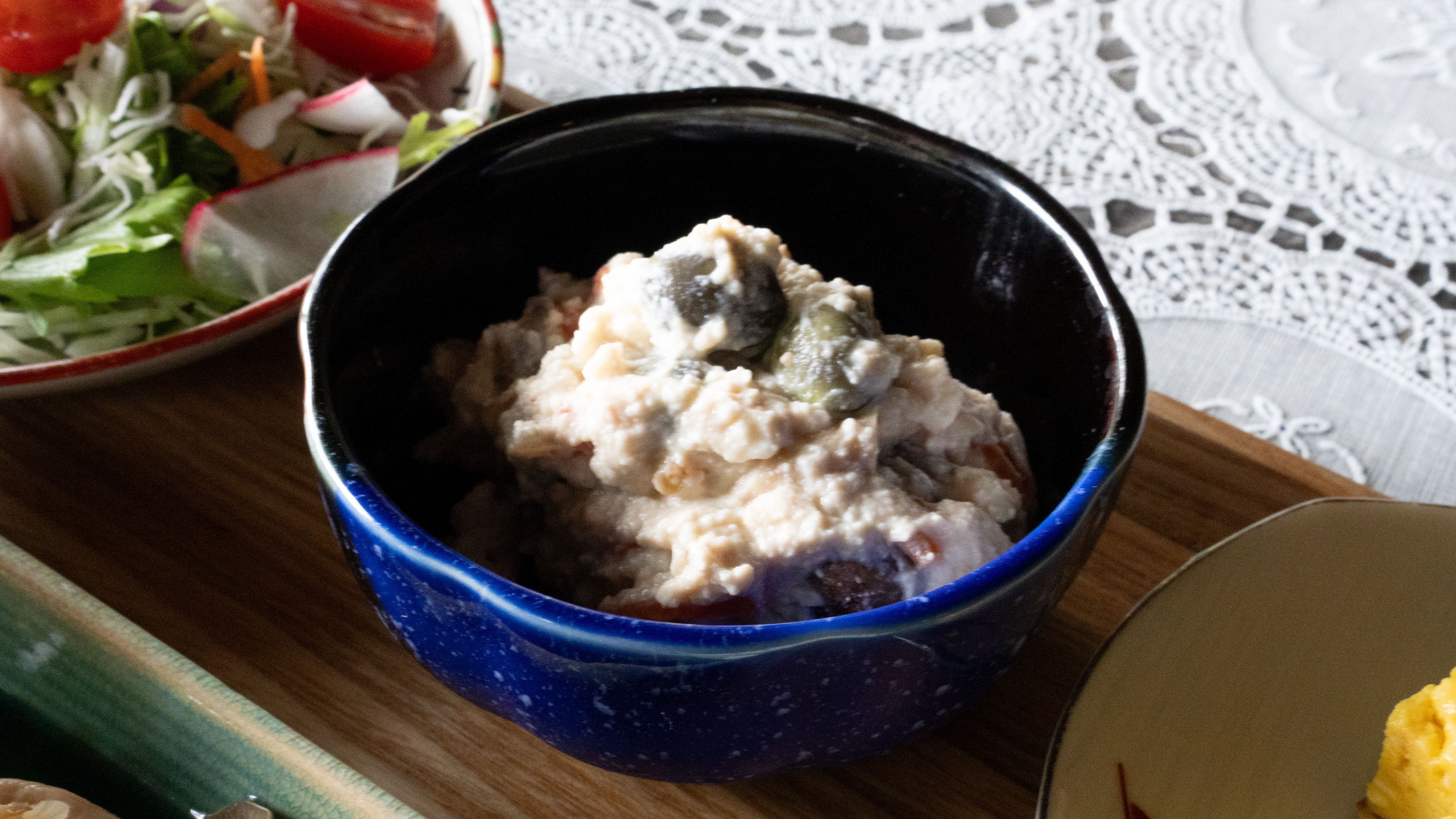 朝食一例（一品一品、その季節によってメニューはかわります）