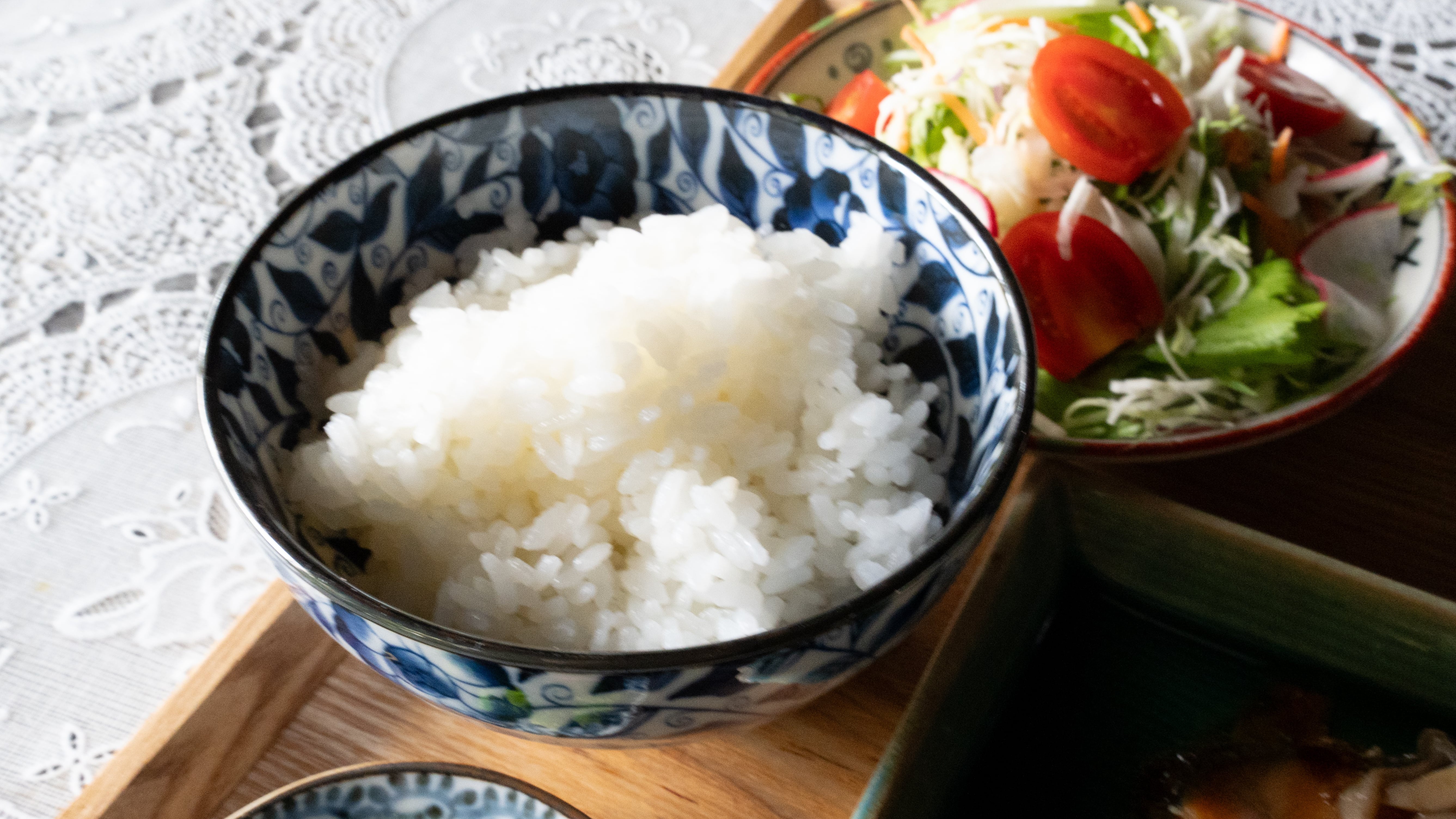 朝食一例（一品一品、その季節によってメニューはかわります）