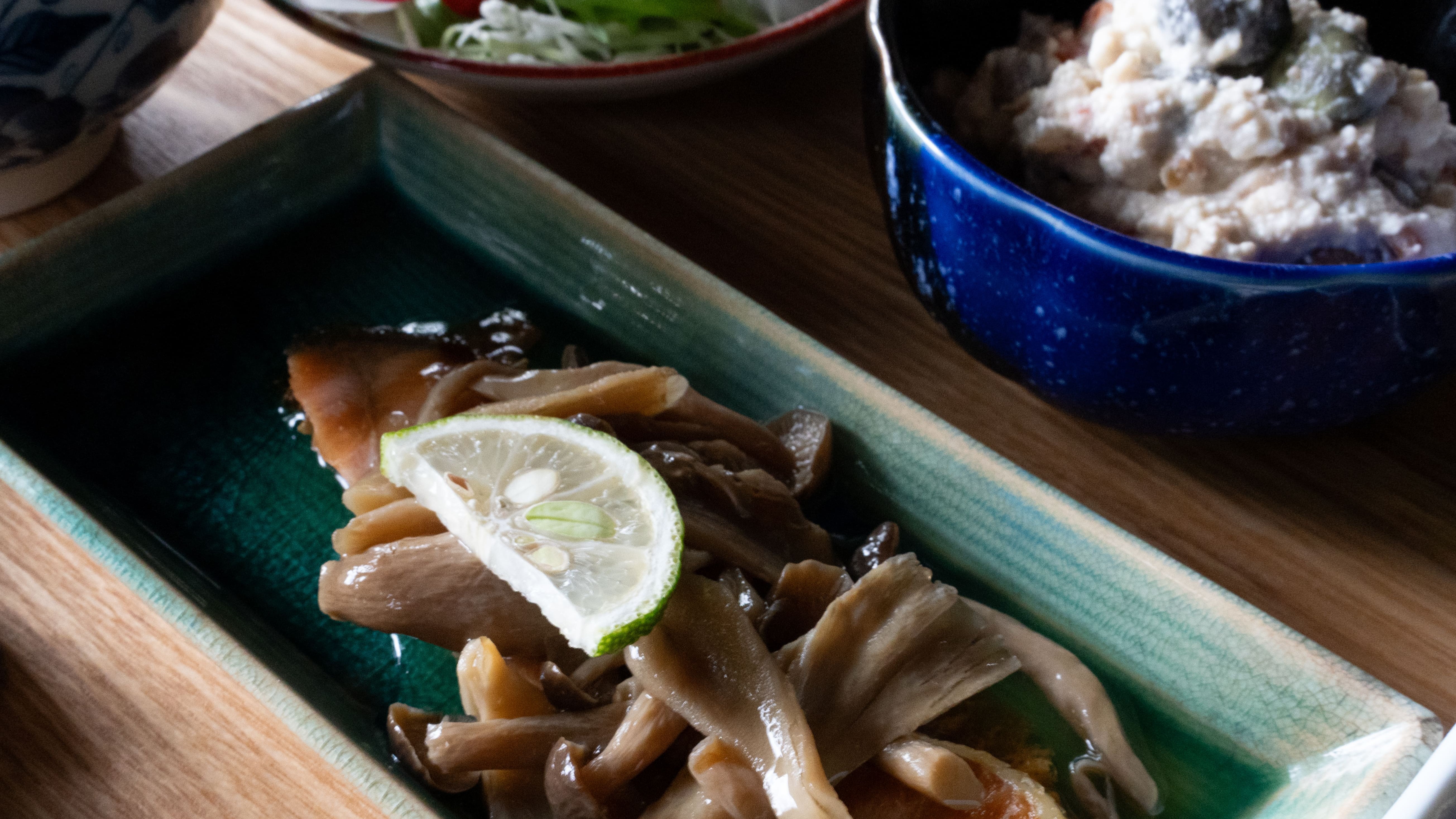 朝食一例（一品一品、その季節によってメニューはかわります）