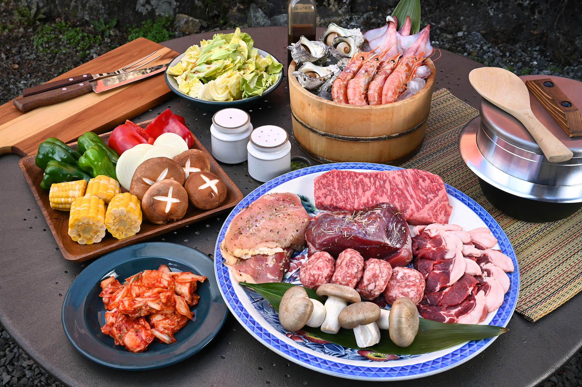 【本館】「カーサ美山極上バーベキューセット」