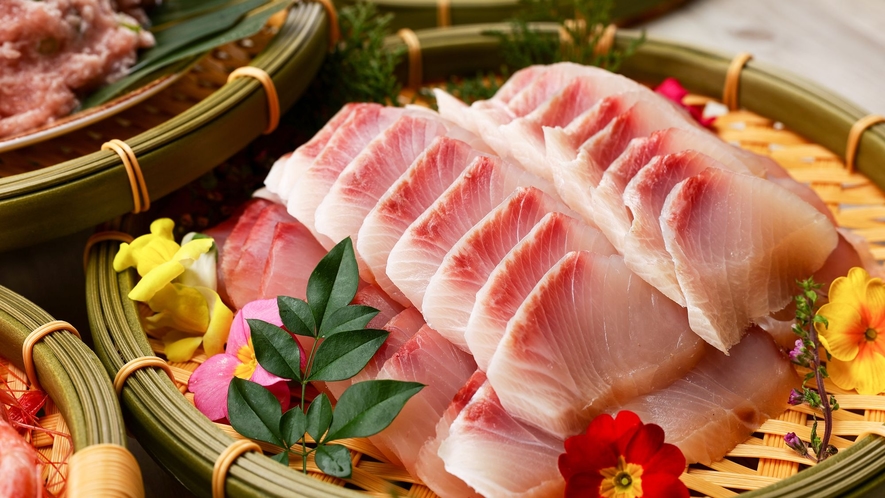 【夕食ビュッフェ】海鮮丼メニュー一例