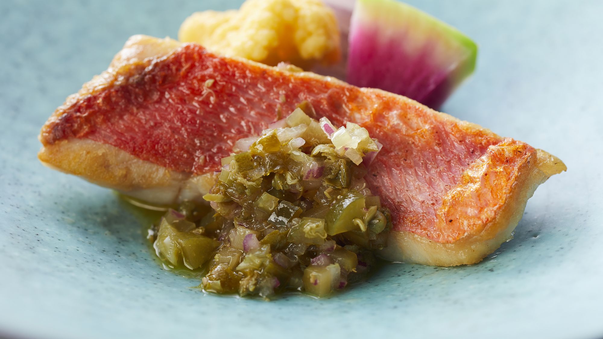 【コース料理プラン】金目鯛のソテー 伊豆産レモンのラビゴットソース