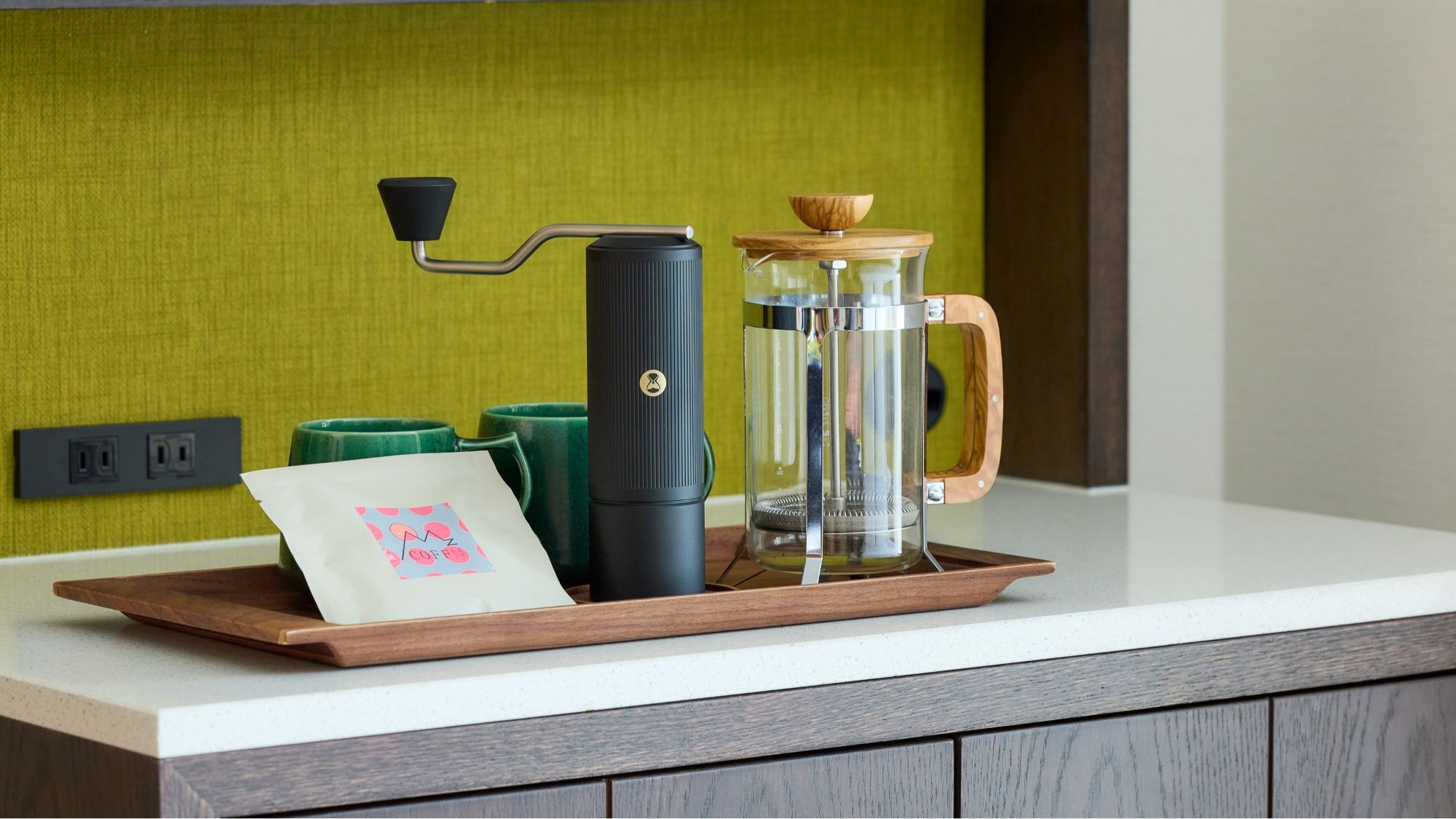 コーヒー挽き体験（スイートルーム限定）