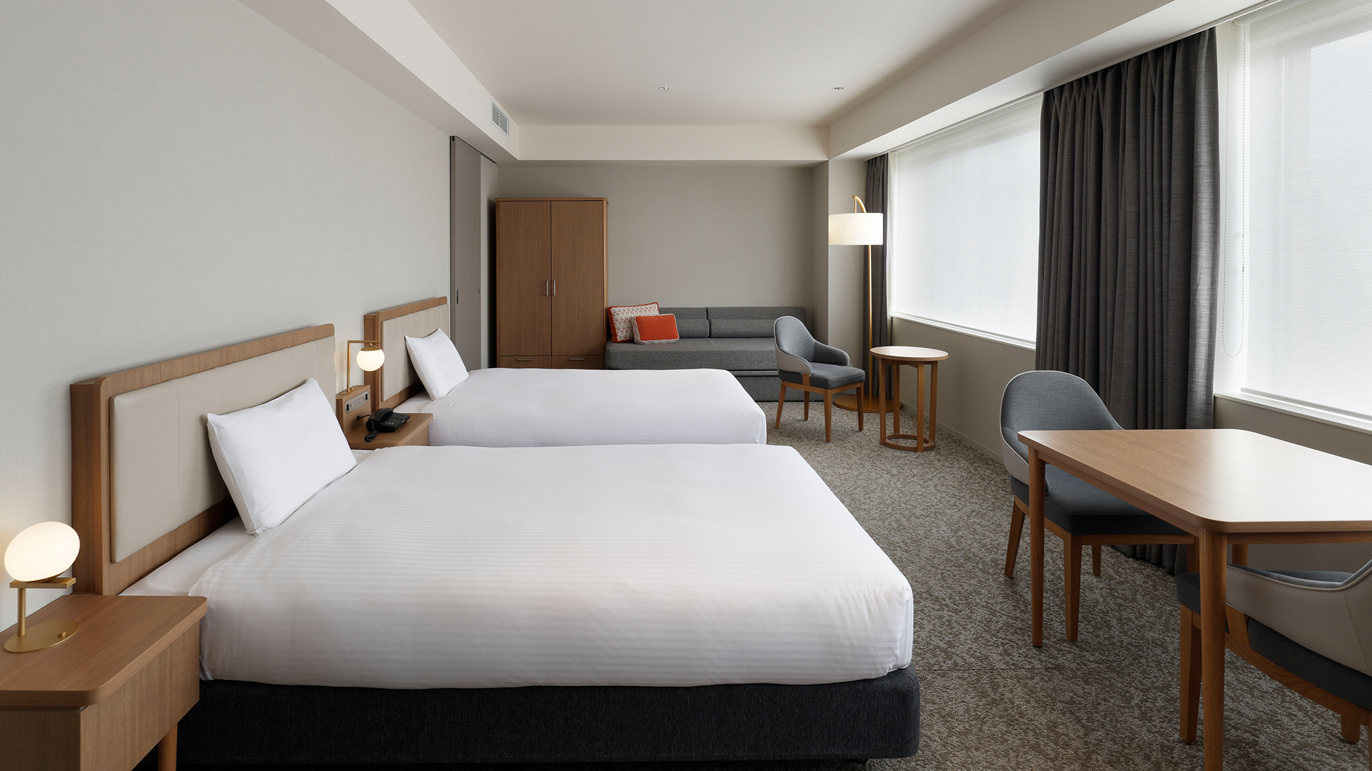 エグゼクティブツイン（キッチン付）※2名様利用、フットスロー無