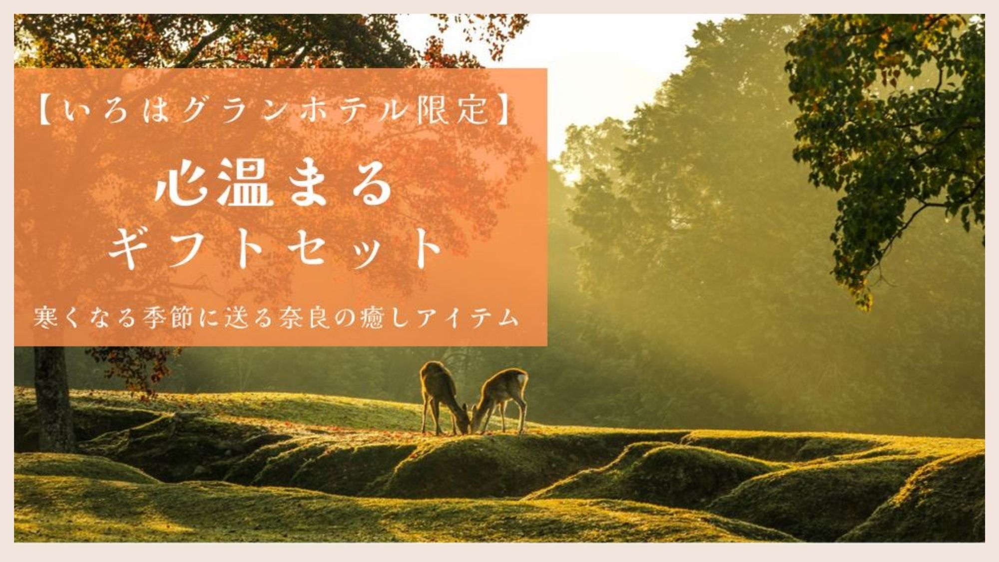 夜が静かな奈良で癒される☆彡奈良の香り特典付きご褒美ステイプラン【朝食付き】
