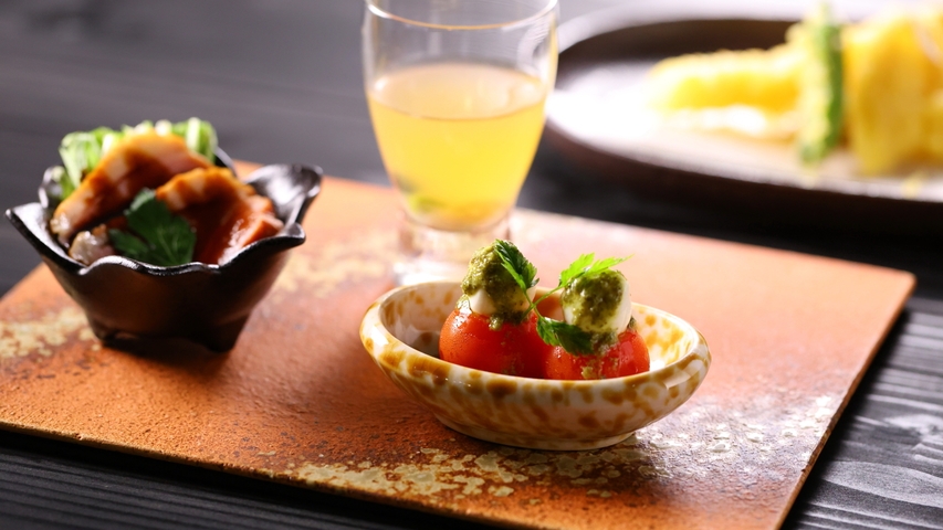 【信州ブランド肉食べ比べプラン】りんごで育った信州牛と北信州ブランド豚のしゃぶしゃぶ鍋御膳