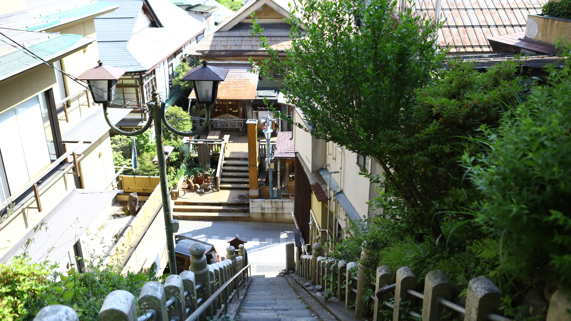 【渋温泉の風景】